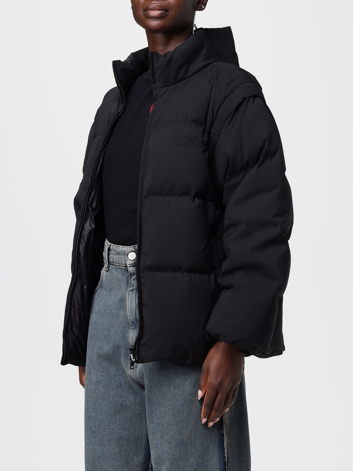 MM6 MAISON MARGIELA JACKET: Jacket woman Mm6 Maison Margiela, Black - Img 4