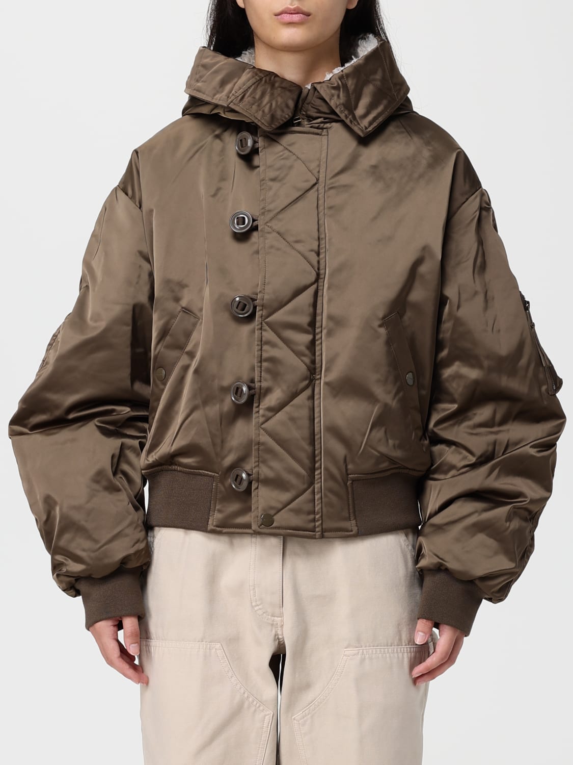 ISABEL MARANT ETOILE JACKET: Jacket woman Isabel Marant Etoile, Kaki - Img 1