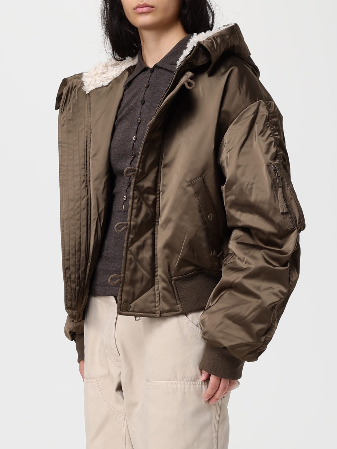 ISABEL MARANT ETOILE JACKET: Jacket woman Isabel Marant Etoile, Kaki - Img 3