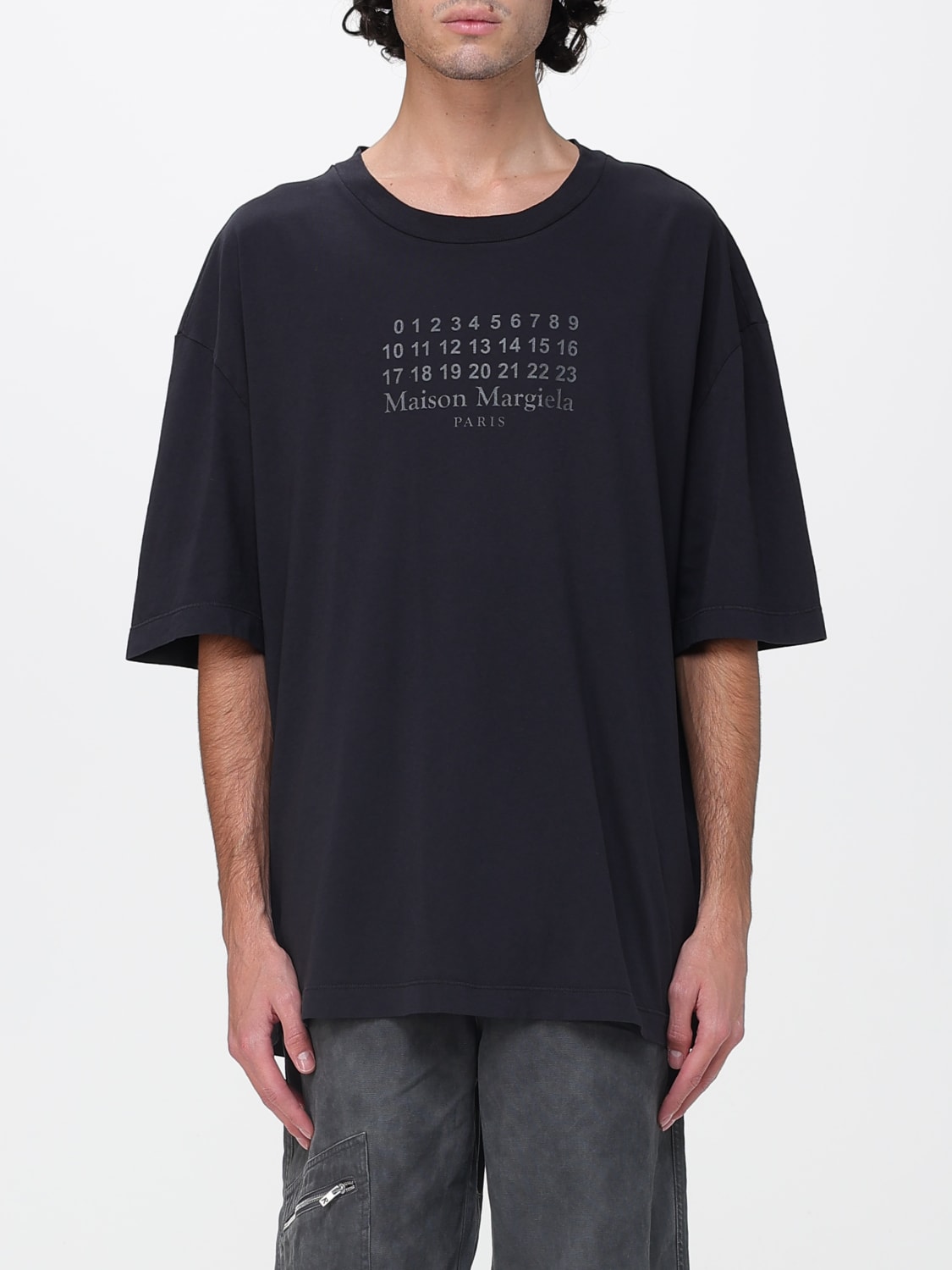 MAISON MARGIELA T-SHIRT: T-shirt men Maison Margiela, Black - Img 1