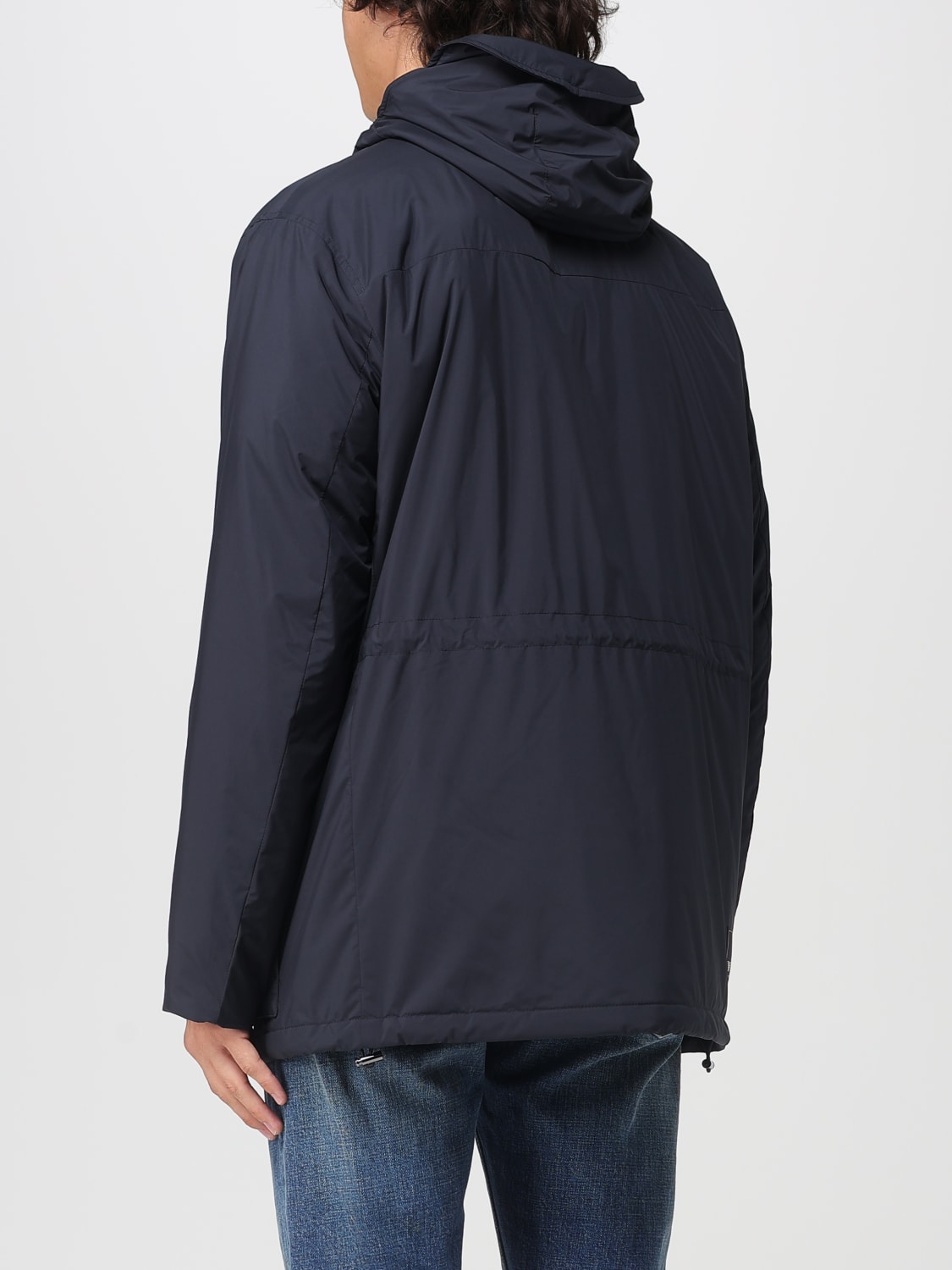 EMPORIO ARMANI GIACCA: Giubbotto Emporio Armani in nylon , Blue - Img 2