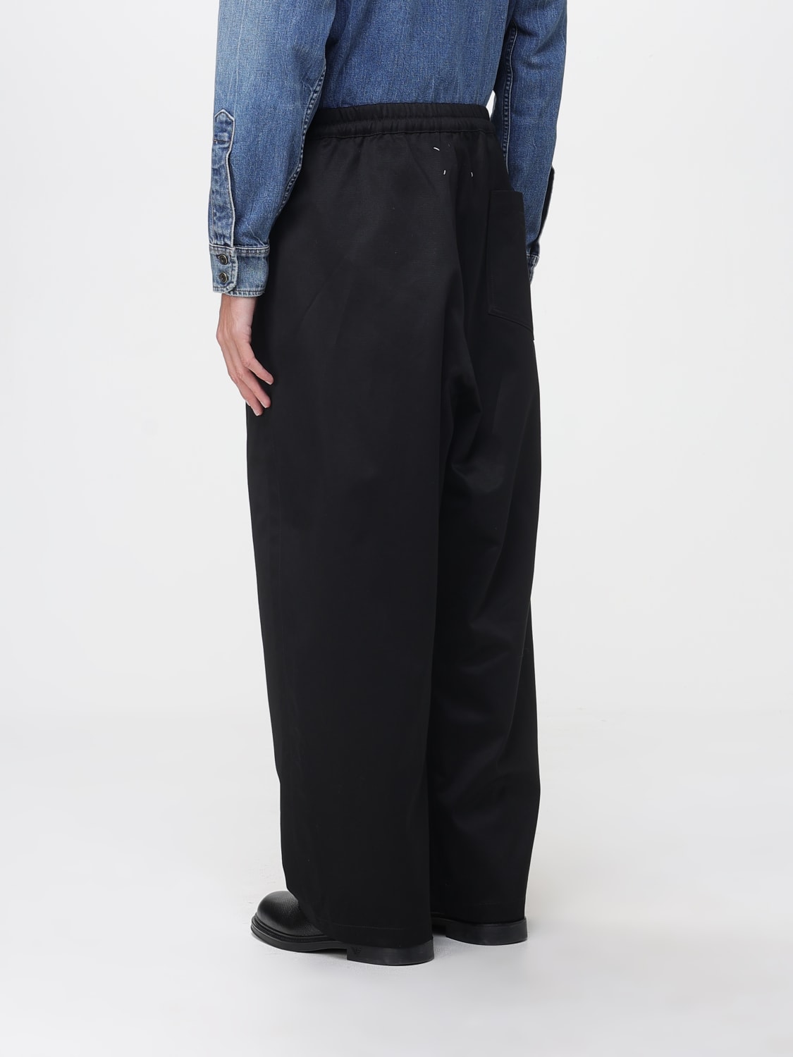 MAISON MARGIELA PANTS: Pants men Maison Margiela, Black - Img 3