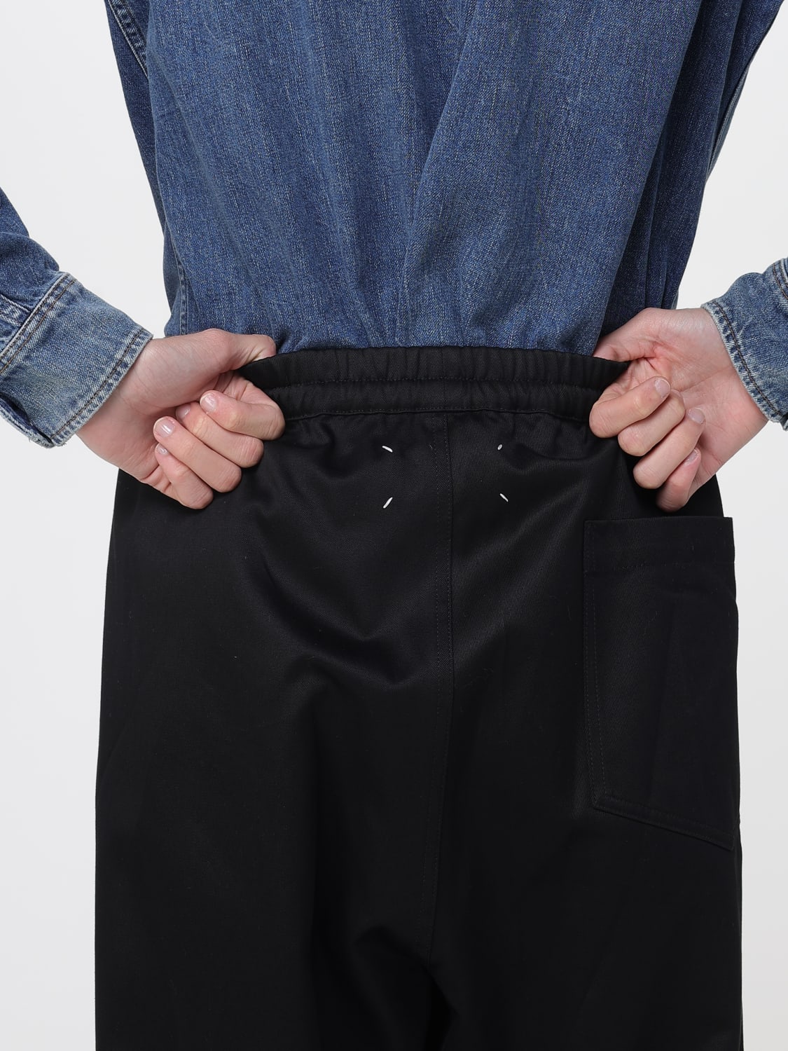 MAISON MARGIELA PANTS: Pants men Maison Margiela, Black - Img 5