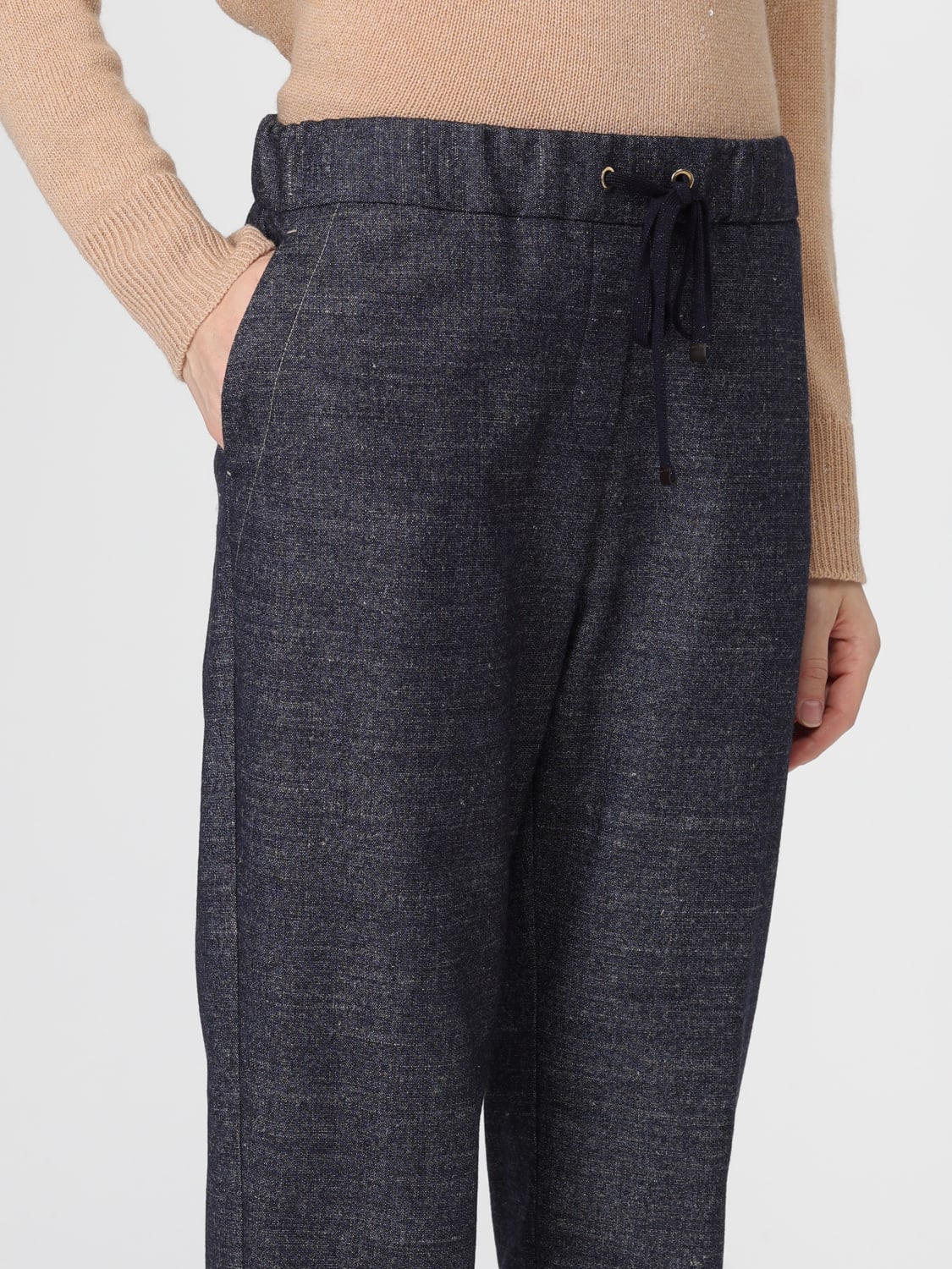 LORENA ANTONIAZZI HOSE: Hose damen Lorena Antoniazzi, Blau - Img 3