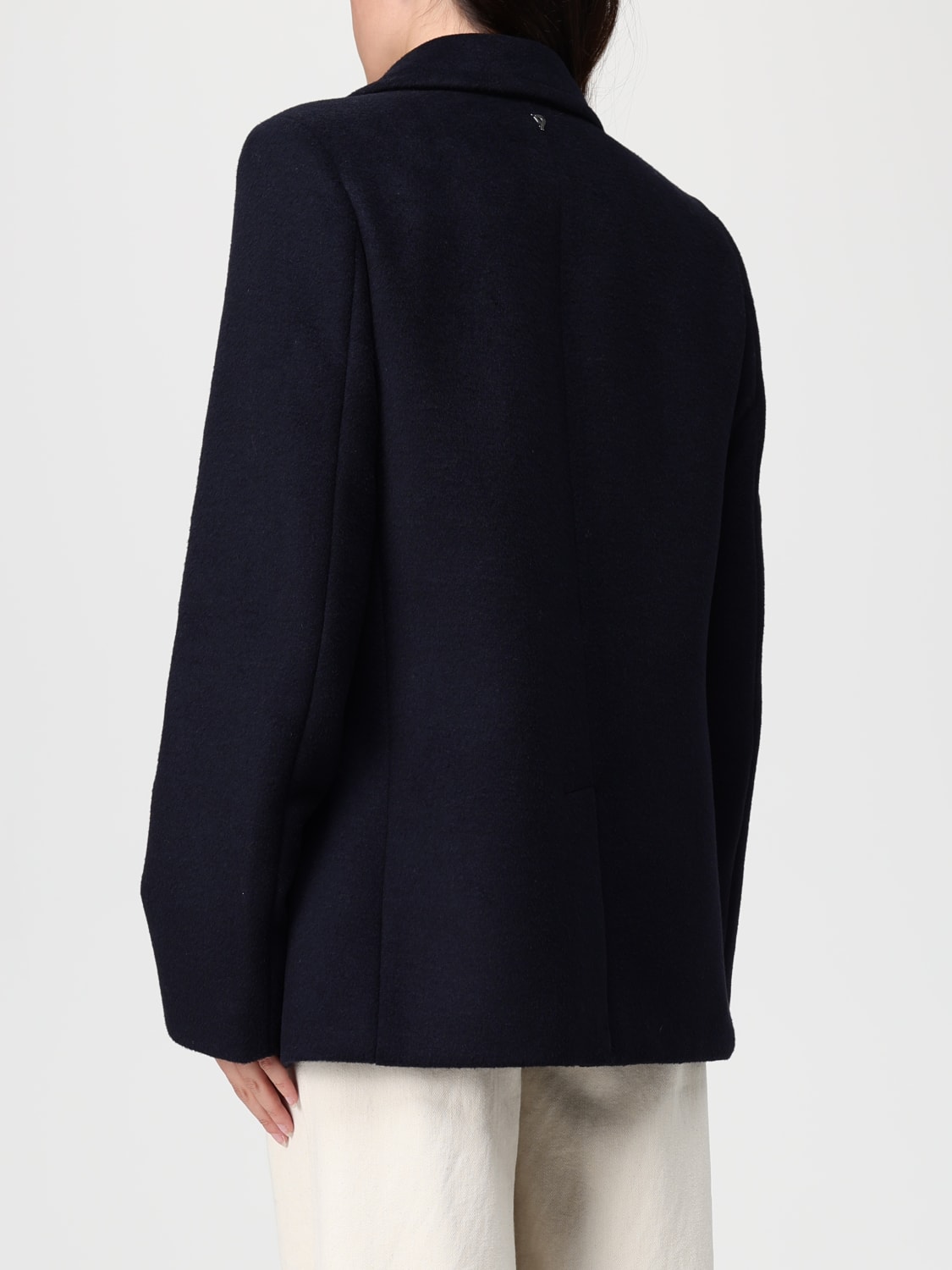 DONDUP ABRIGO: Abrigo mujer Dondup, Azul Oscuro - Img 2