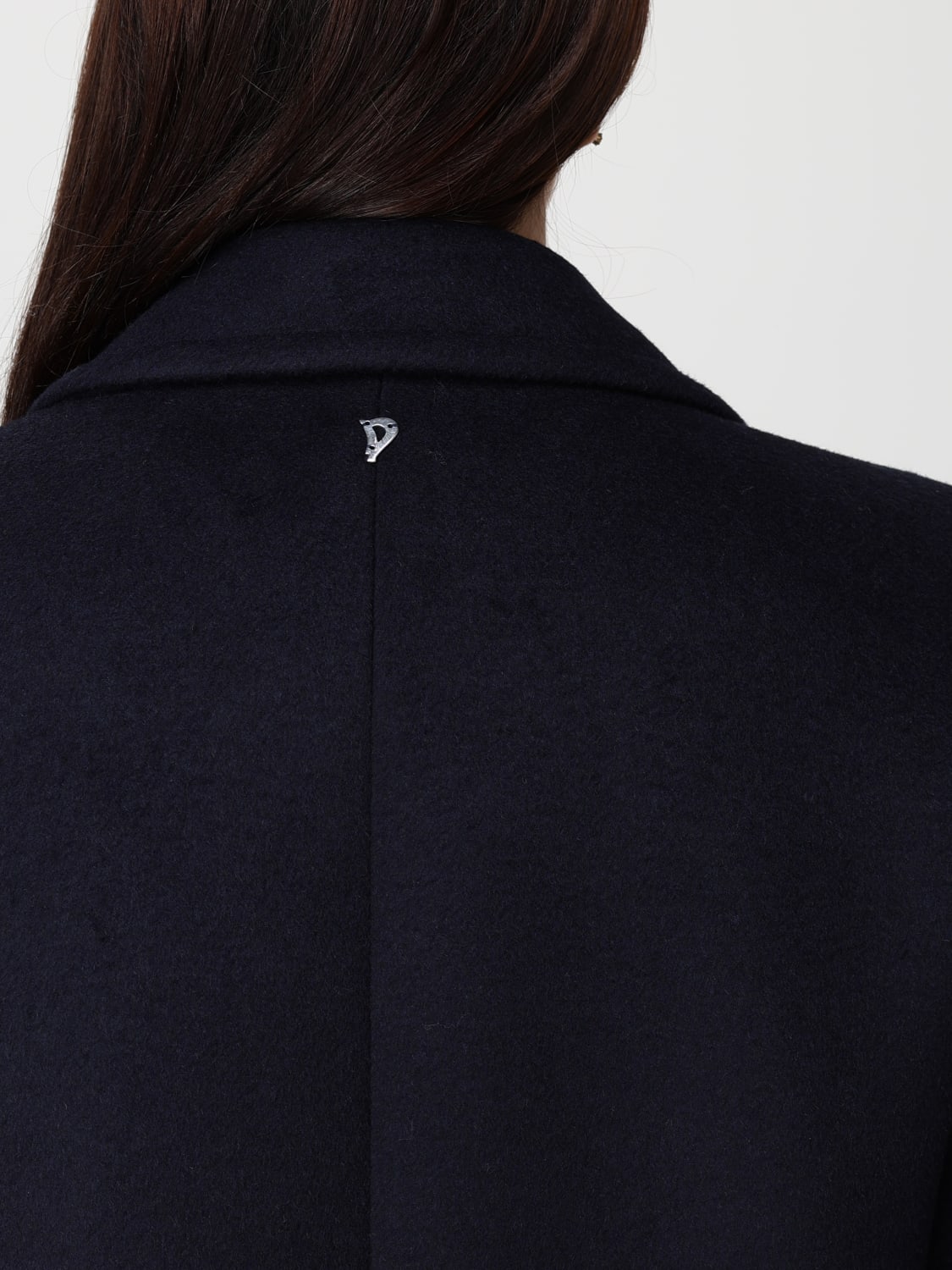 DONDUP ABRIGO: Abrigo mujer Dondup, Azul Oscuro - Img 4