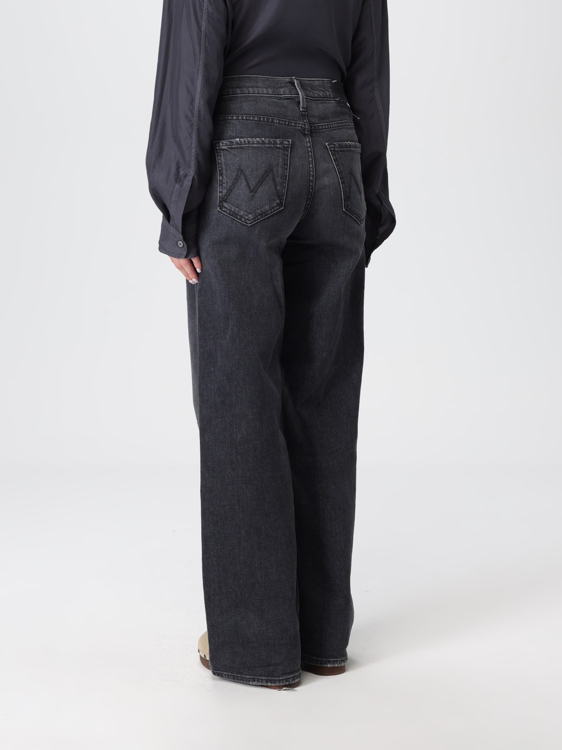 MOTHER 牛仔裤: 牛仔裤 女士 Mother, 黑色 - Img 3