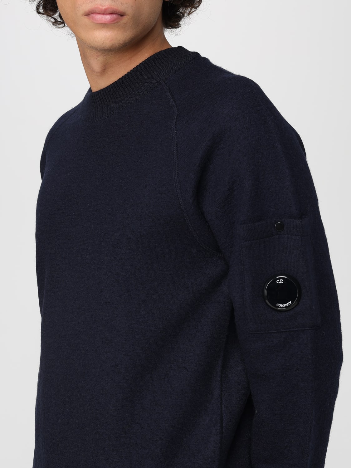 C.P. COMPANY SWEATER: Sweater men C.P. Company, Blue - Img 3