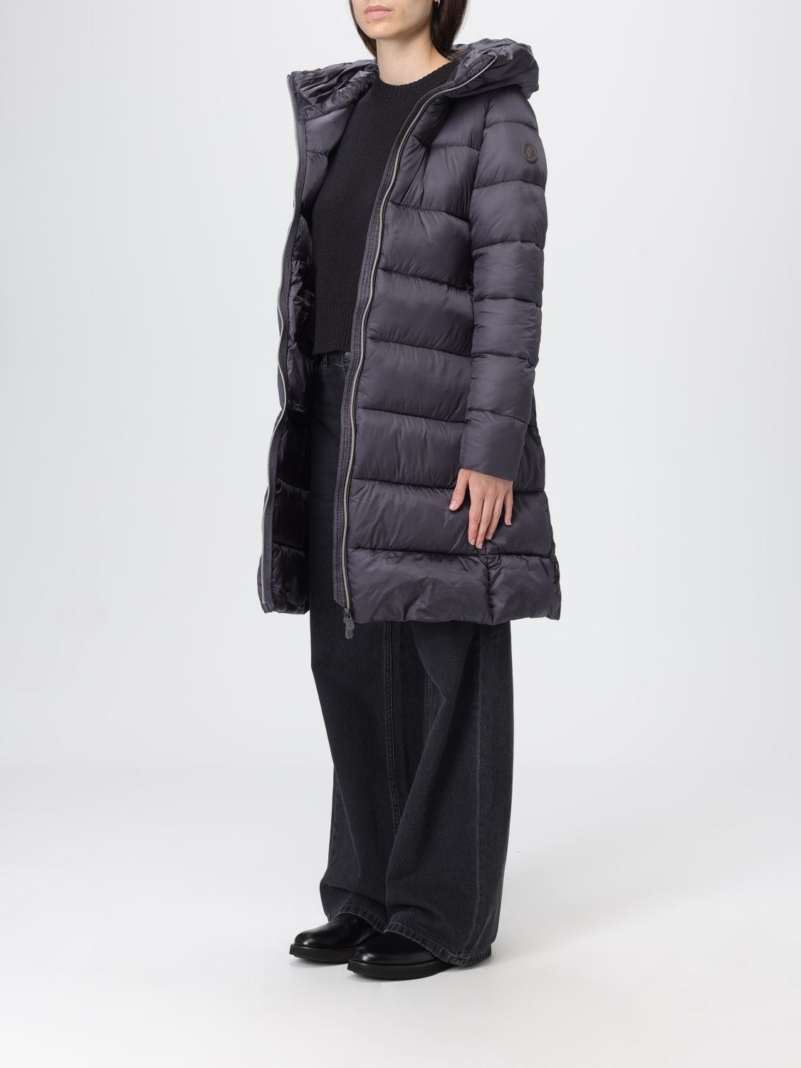 SAVE THE DUCK JACKET: Jacket woman Save The Duck, Grey - Img 3