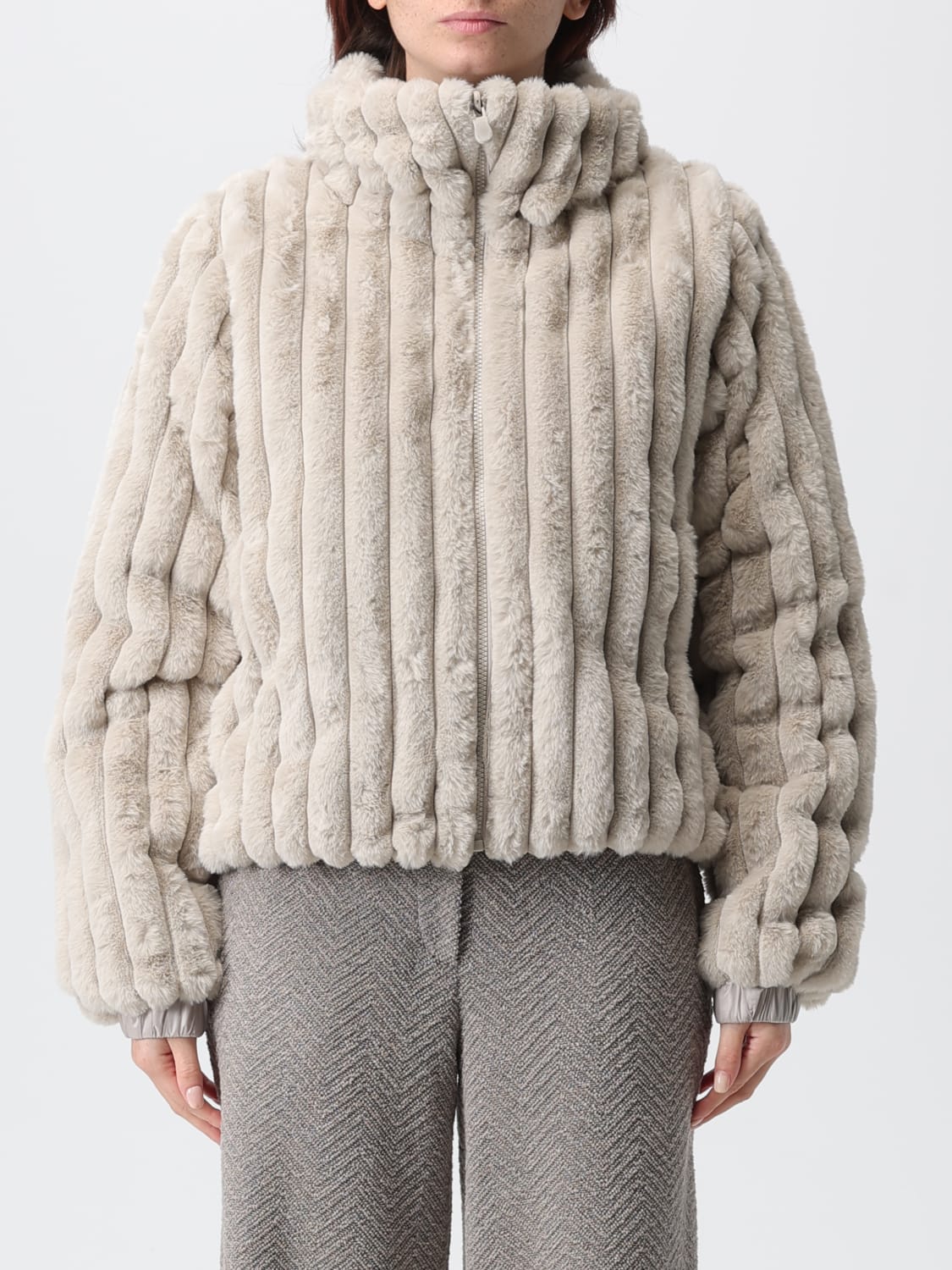 SAVE THE DUCK VESTE: Veste femme Save The Duck, Ivoir - Img 1