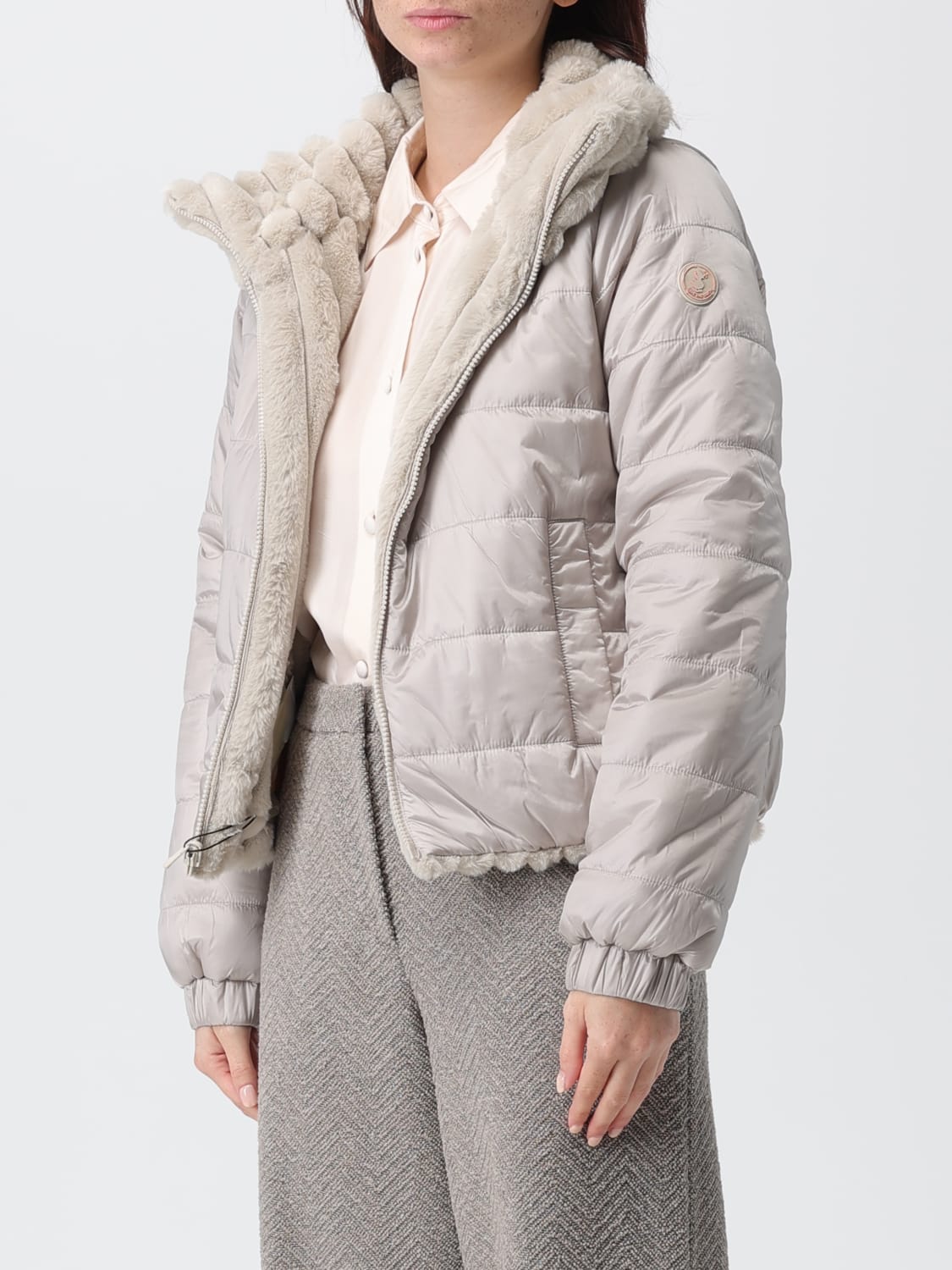 SAVE THE DUCK VESTE: Veste femme Save The Duck, Ivoir - Img 3