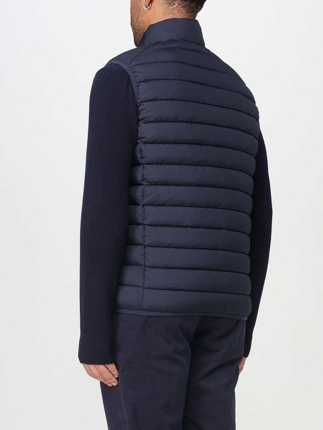 SAVE THE DUCK 西装马甲: 外套 男士 Save The Duck, 蓝色 - Img 2