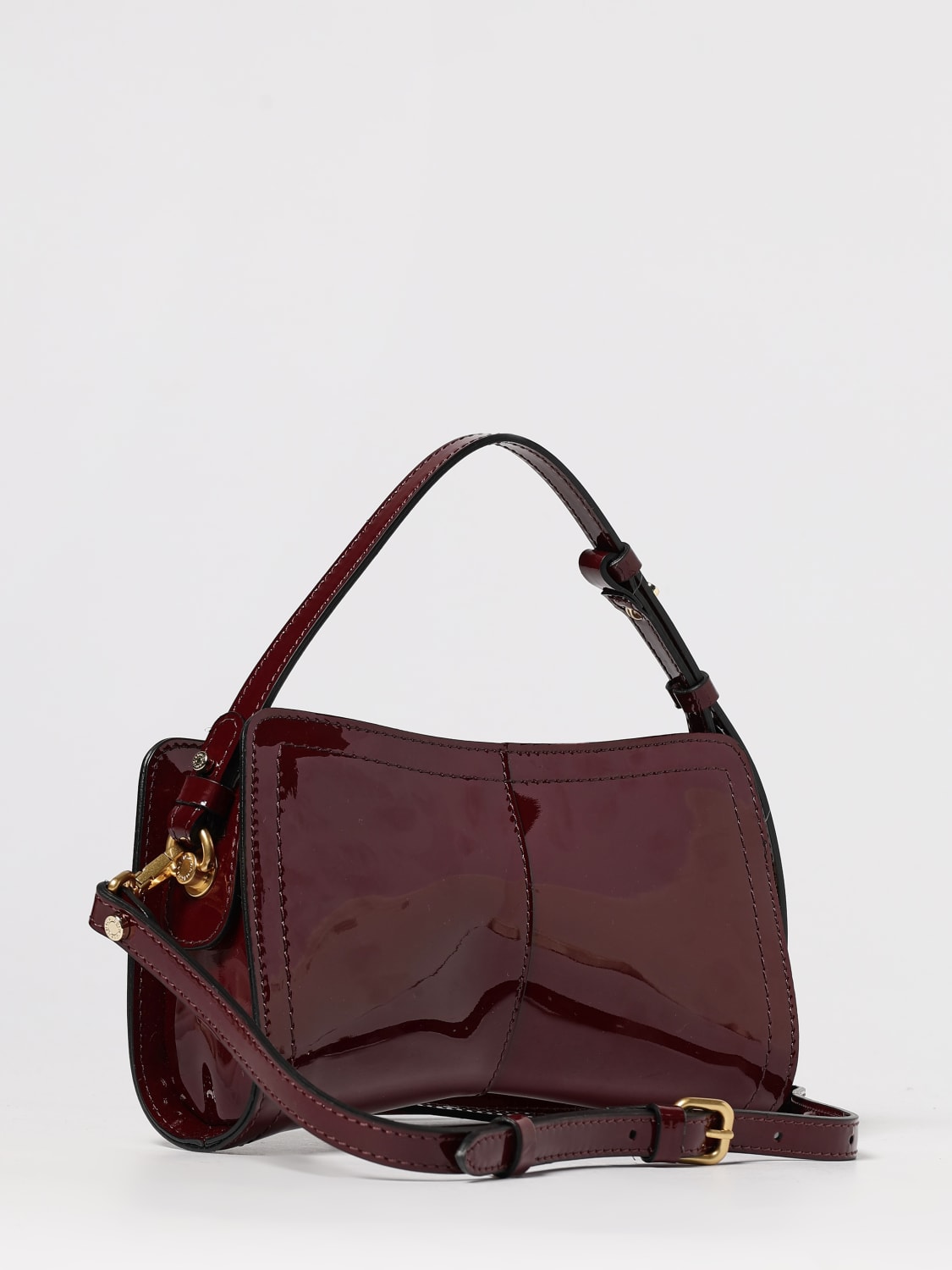 GIANNI CHIARINI BORSA A SPALLA: Borsa Keira Gianni Chiarini in vernice , Bordeaux - Img 2