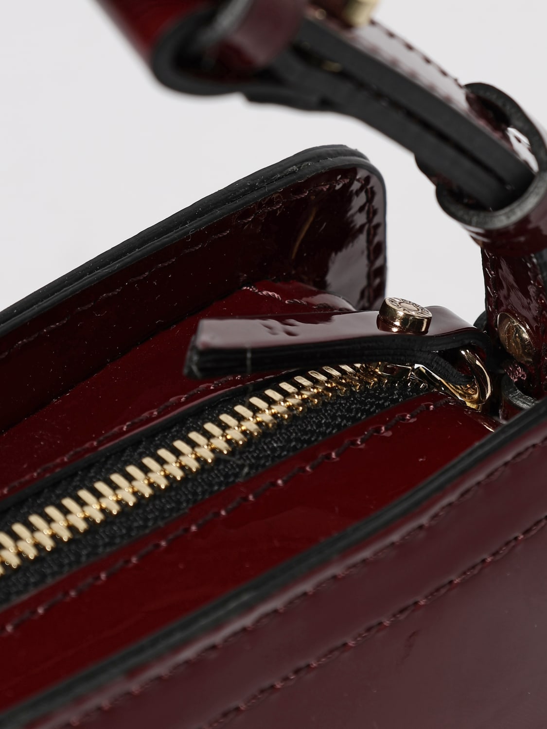 GIANNI CHIARINI BORSA A SPALLA: Borsa Keira Gianni Chiarini in vernice , Bordeaux - Img 3