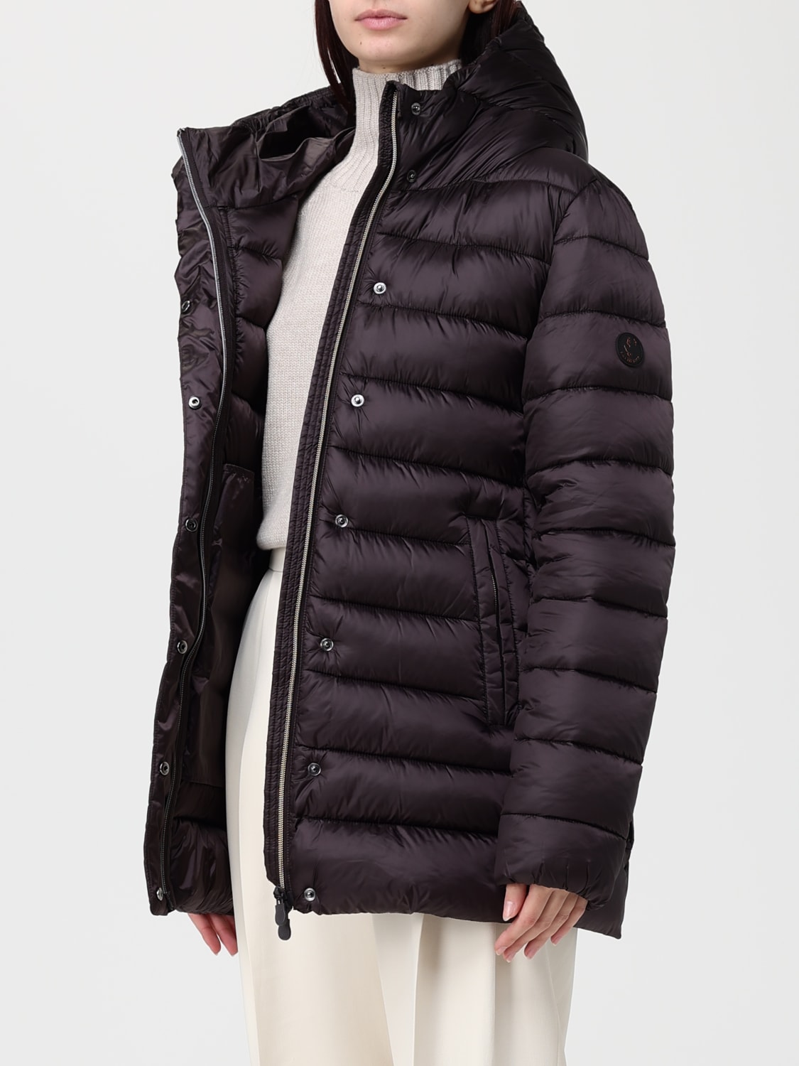 SAVE THE DUCK CHAQUETA: Chaqueta mujer Save The Duck, Marrón - Img 3