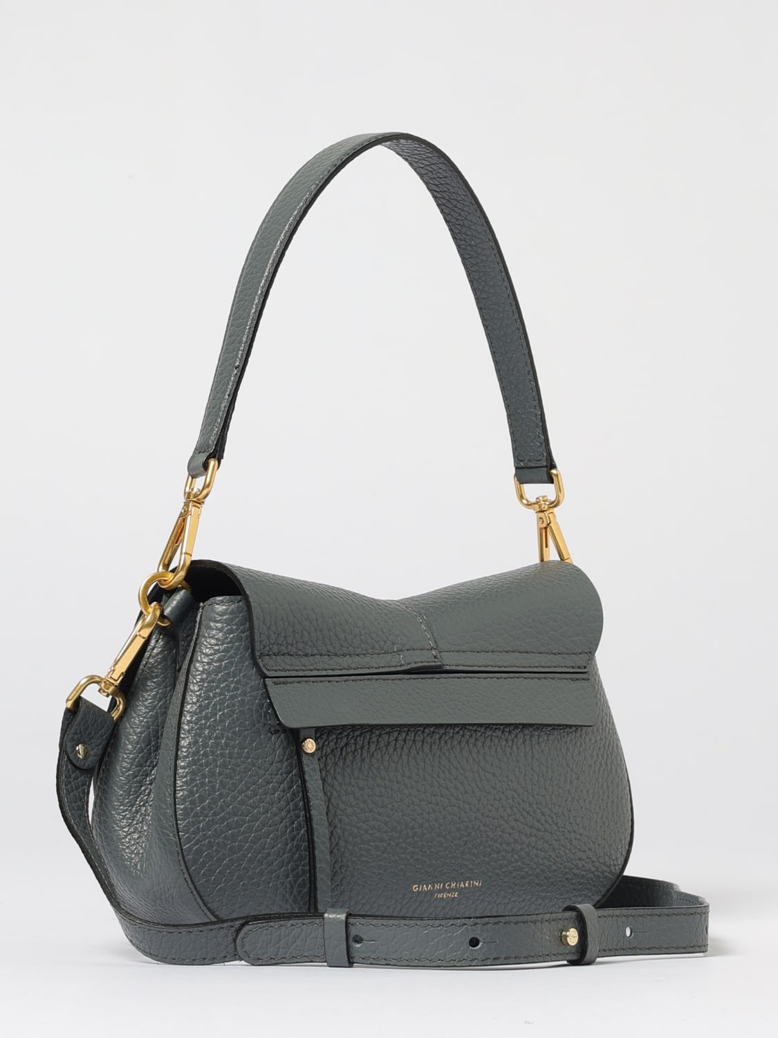 GIANNI CHIARINI SHOULDER BAG: Handbag woman Gianni Chiarini Club Marcella, Grey - Img 2