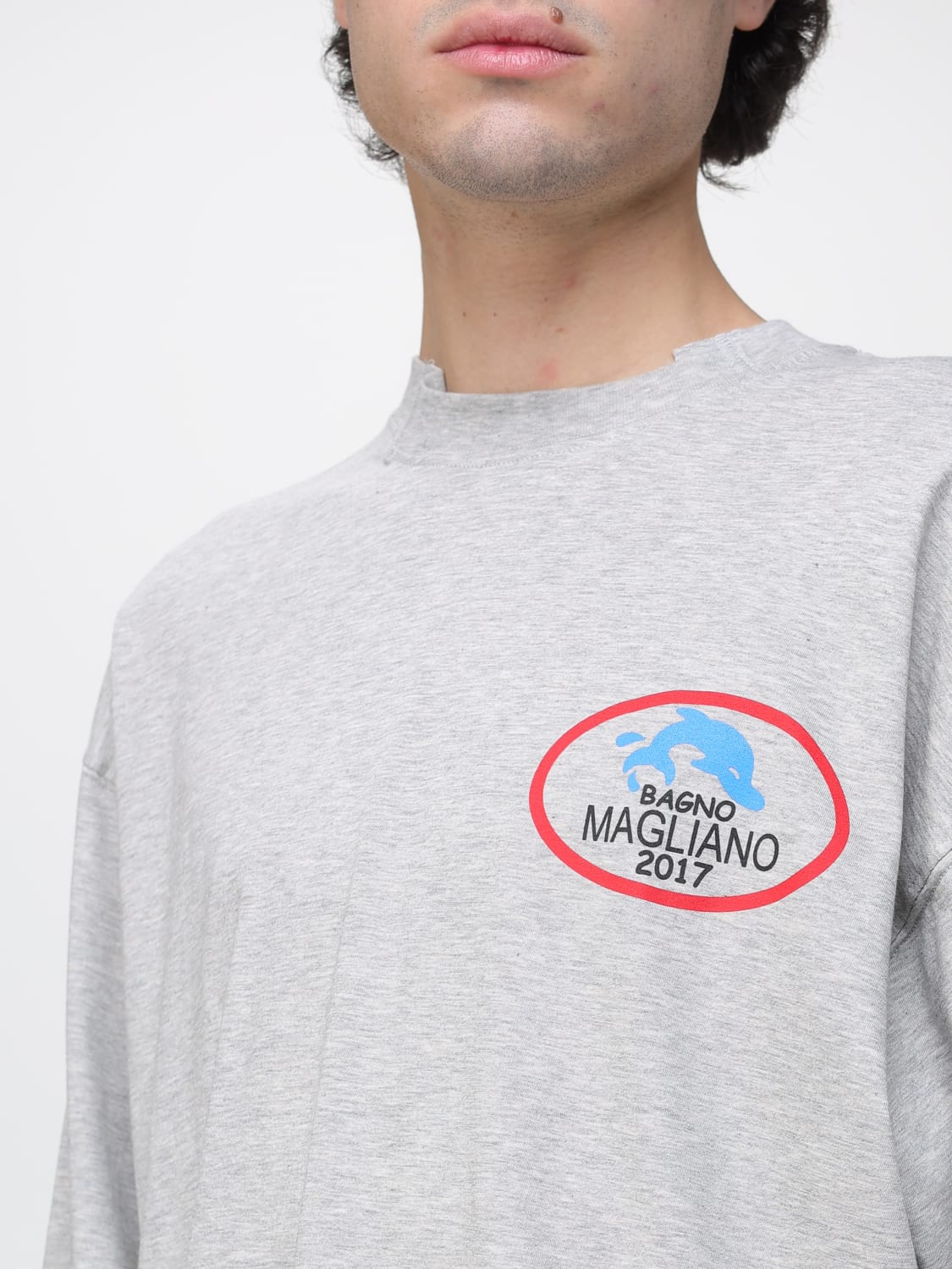 MAGLIANO T-SHIRT: Pullover herren Magliano, Grau - Img 4