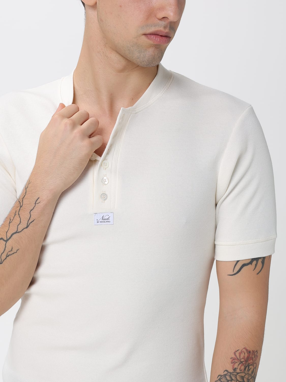 MAGLIANO T-SHIRT: T-shirt men Magliano, White - Img 4