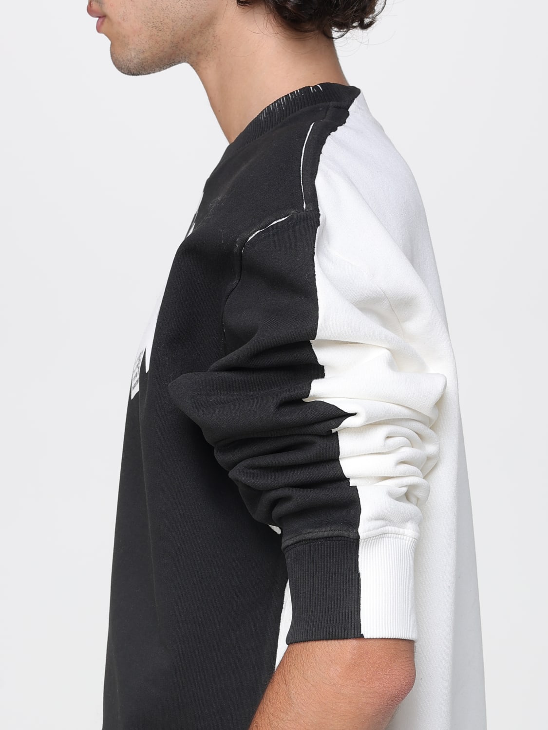 MM6 MAISON MARGIELA SWEATSHIRT: Sweater men Mm6 Maison Margiela, White - Img 5