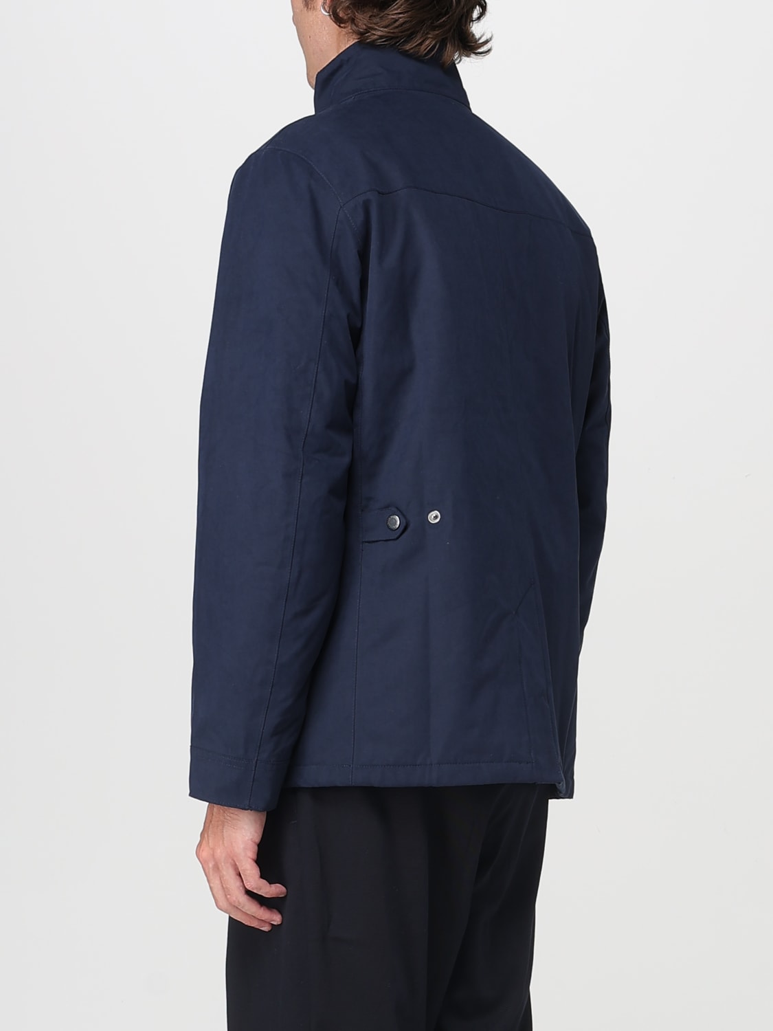 BARBOUR COAT: Jacket men Barbour, Blue - Img 2