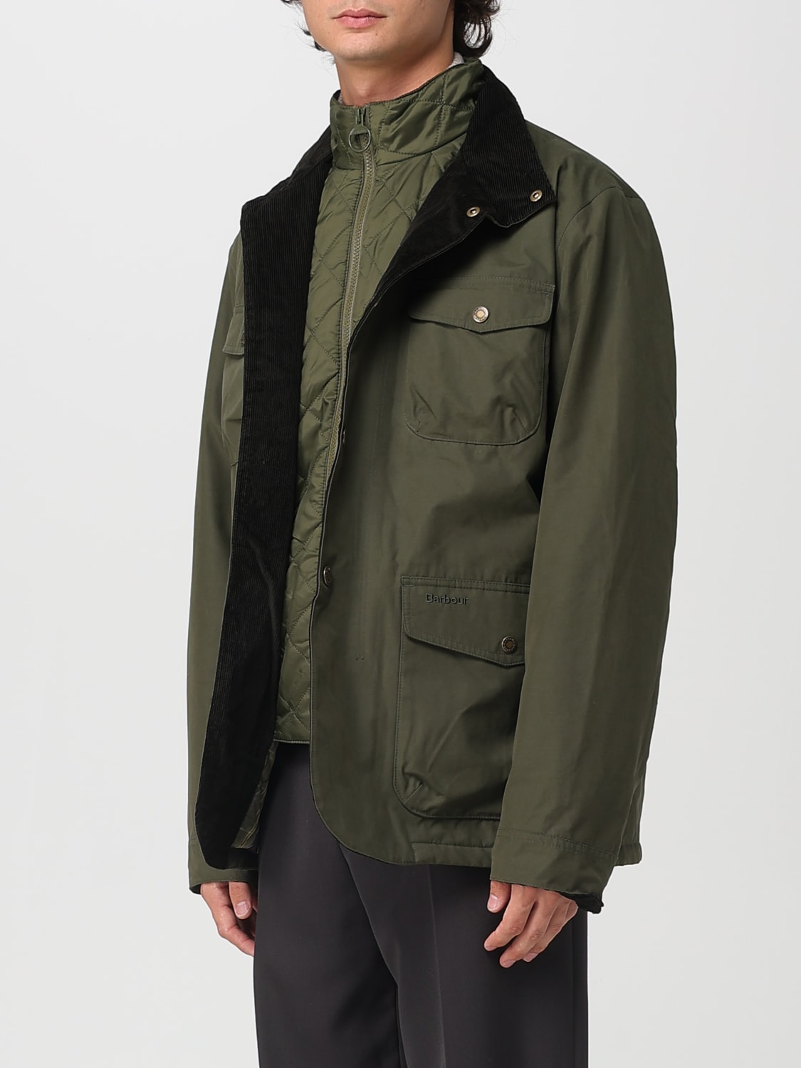 BARBOUR COAT: Jacket men Barbour, Green - Img 3