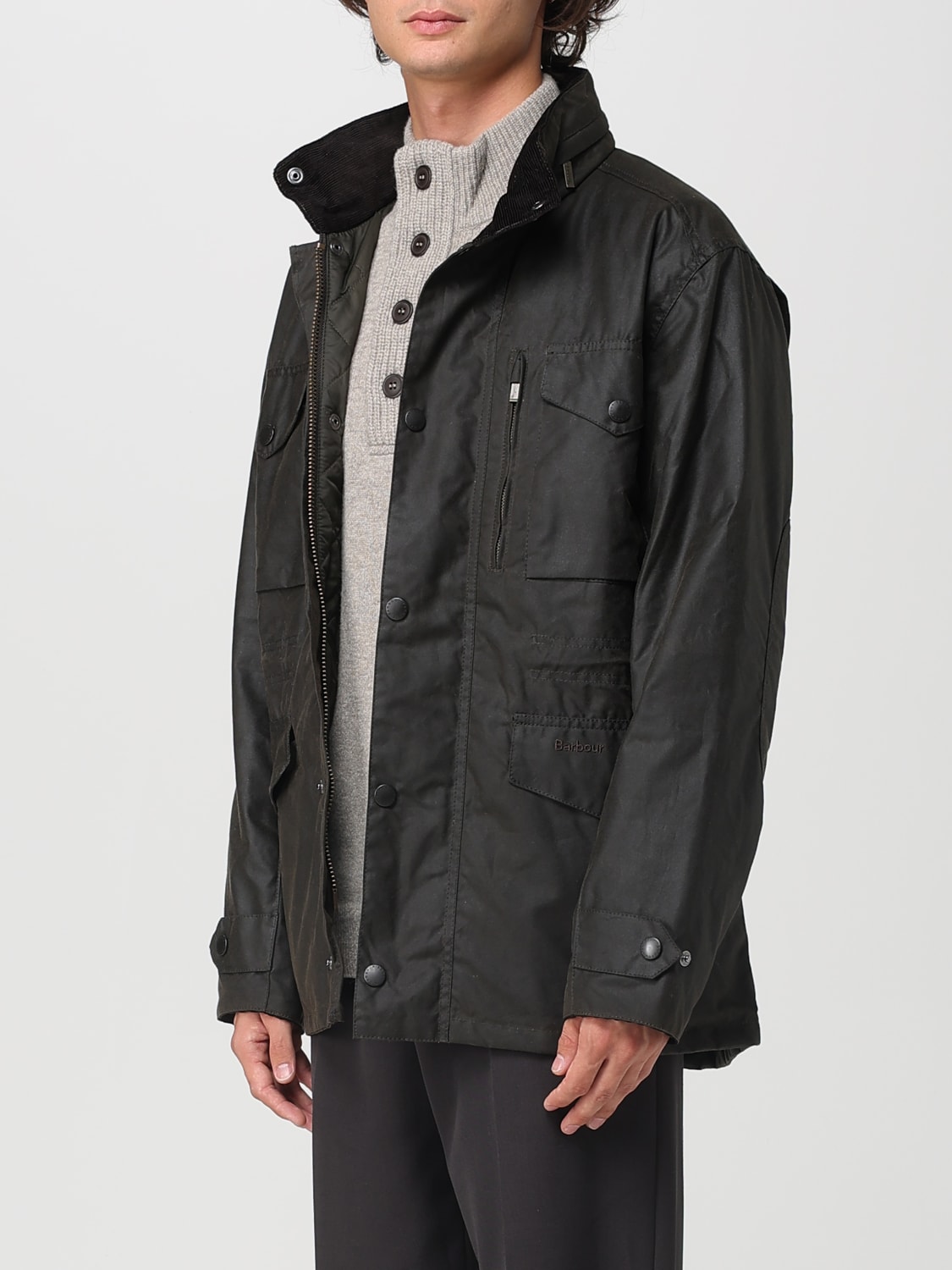 BARBOUR JACKET: Jacket men Barbour, Olive - Img 3