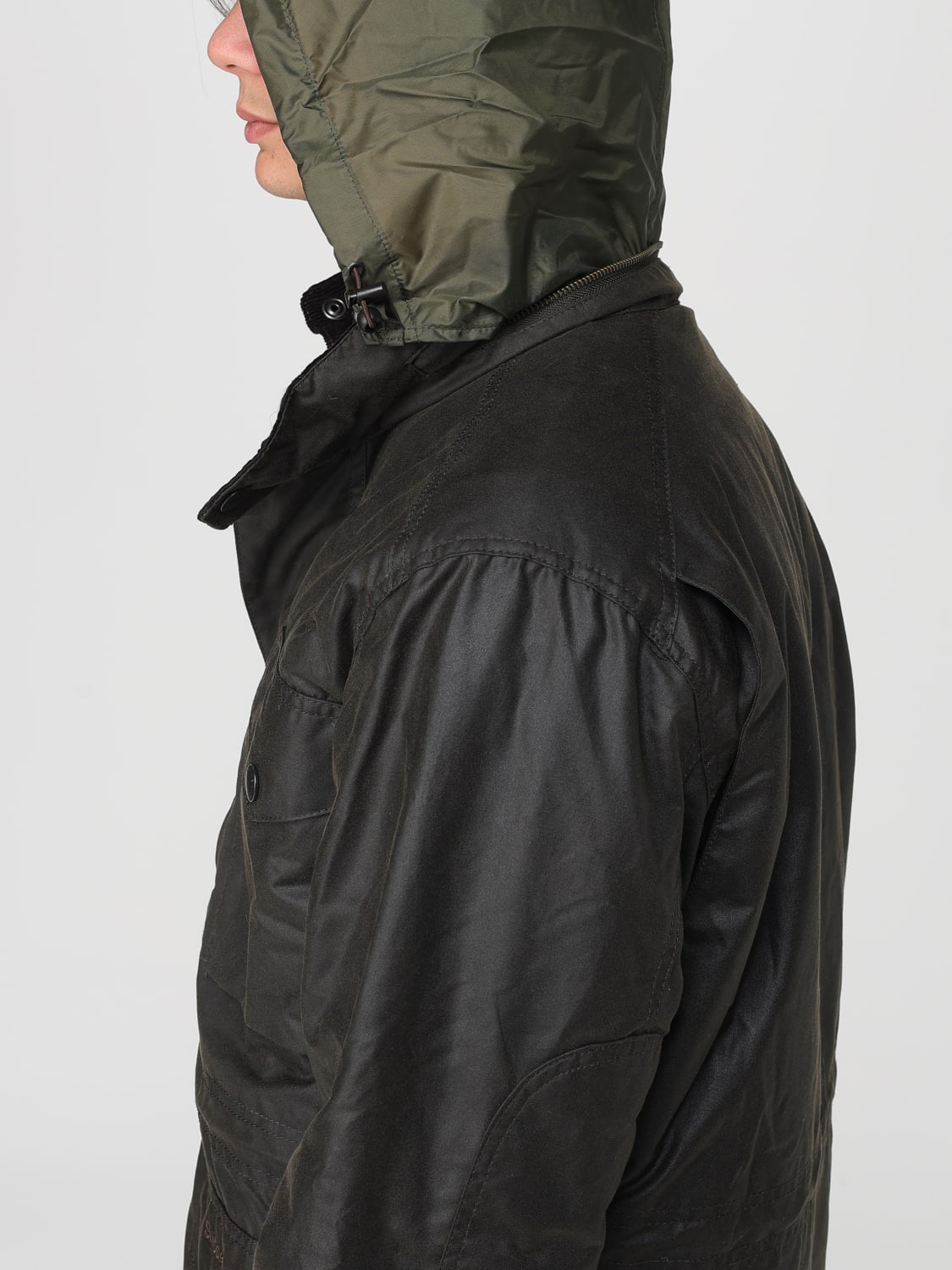 BARBOUR JACKET: Jacket men Barbour, Olive - Img 4