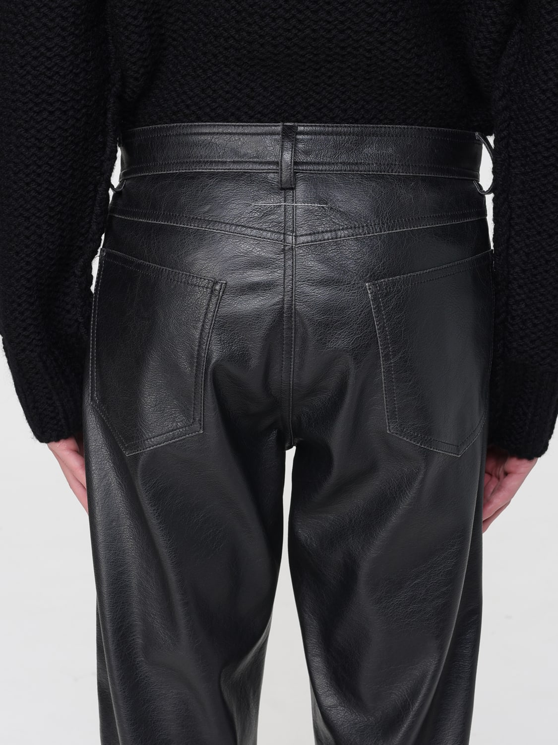 MM6 MAISON MARGIELA PANTS: Pants men Mm6 Maison Margiela, Black - Img 5