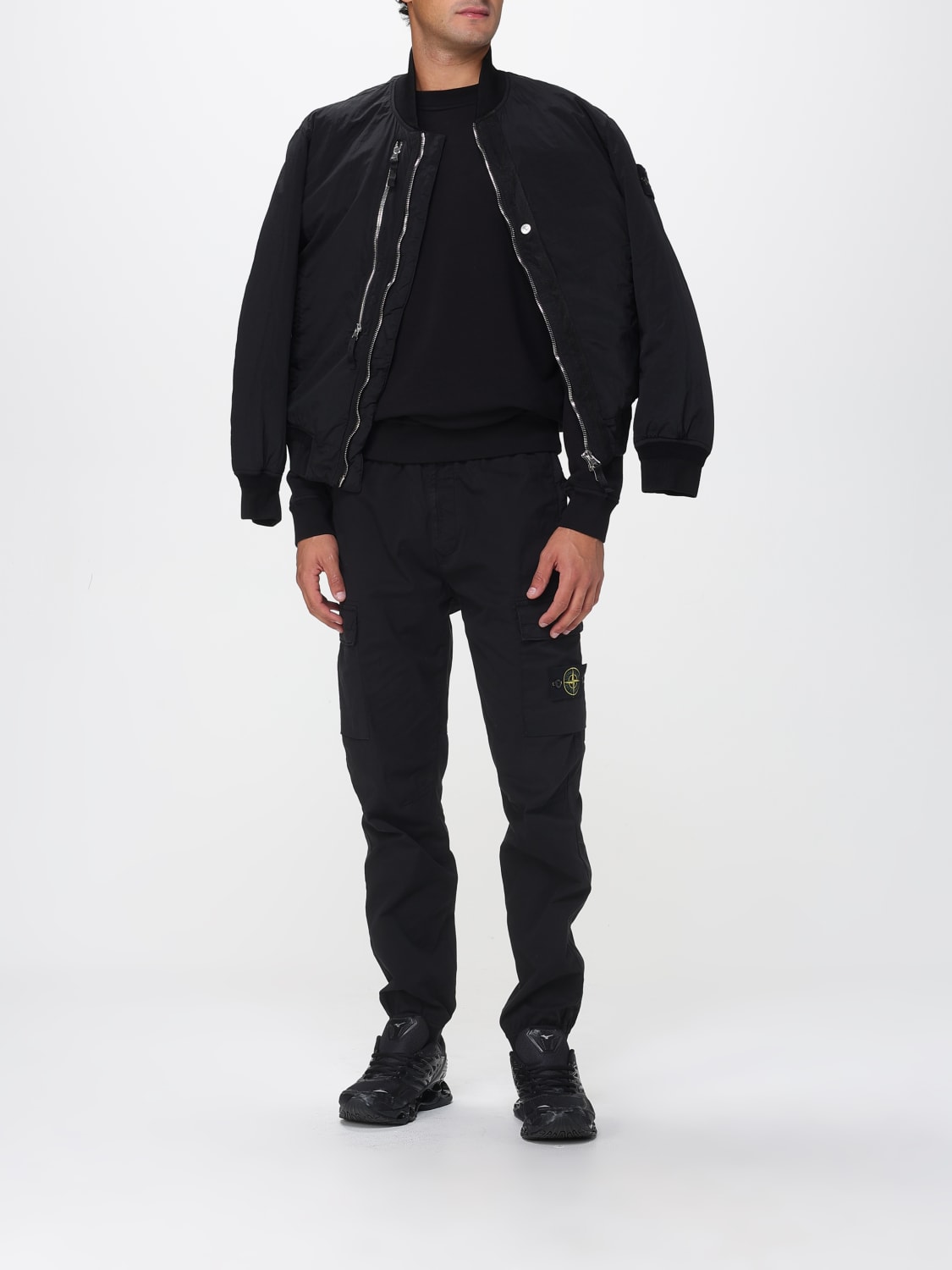 STONE ISLAND SWEATSHIRT: Sweatshirt men Stone Island, Black - Img 2