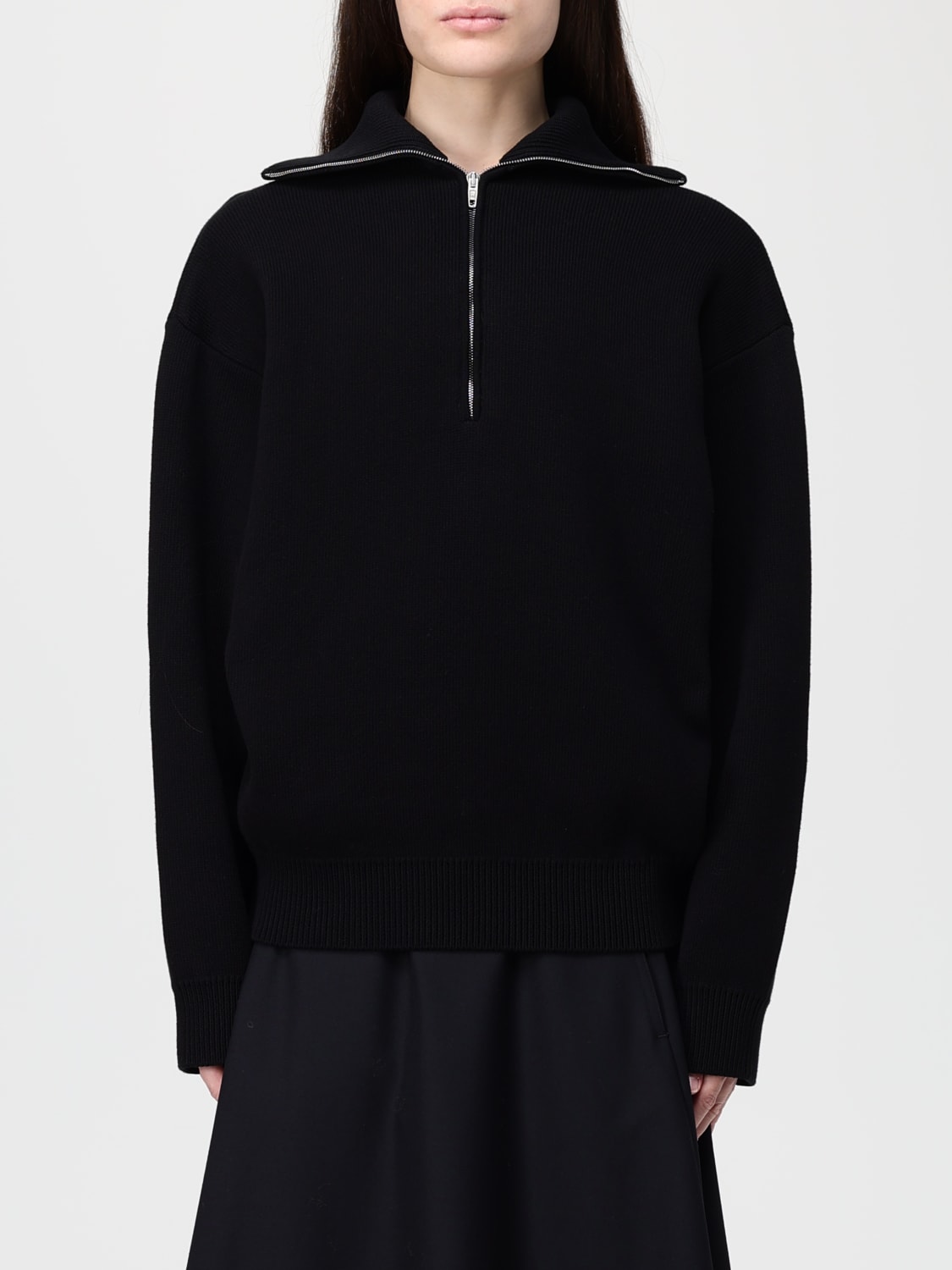BALENCIAGA JUMPER: Sweatshirt woman Balenciaga, Black - Img 1