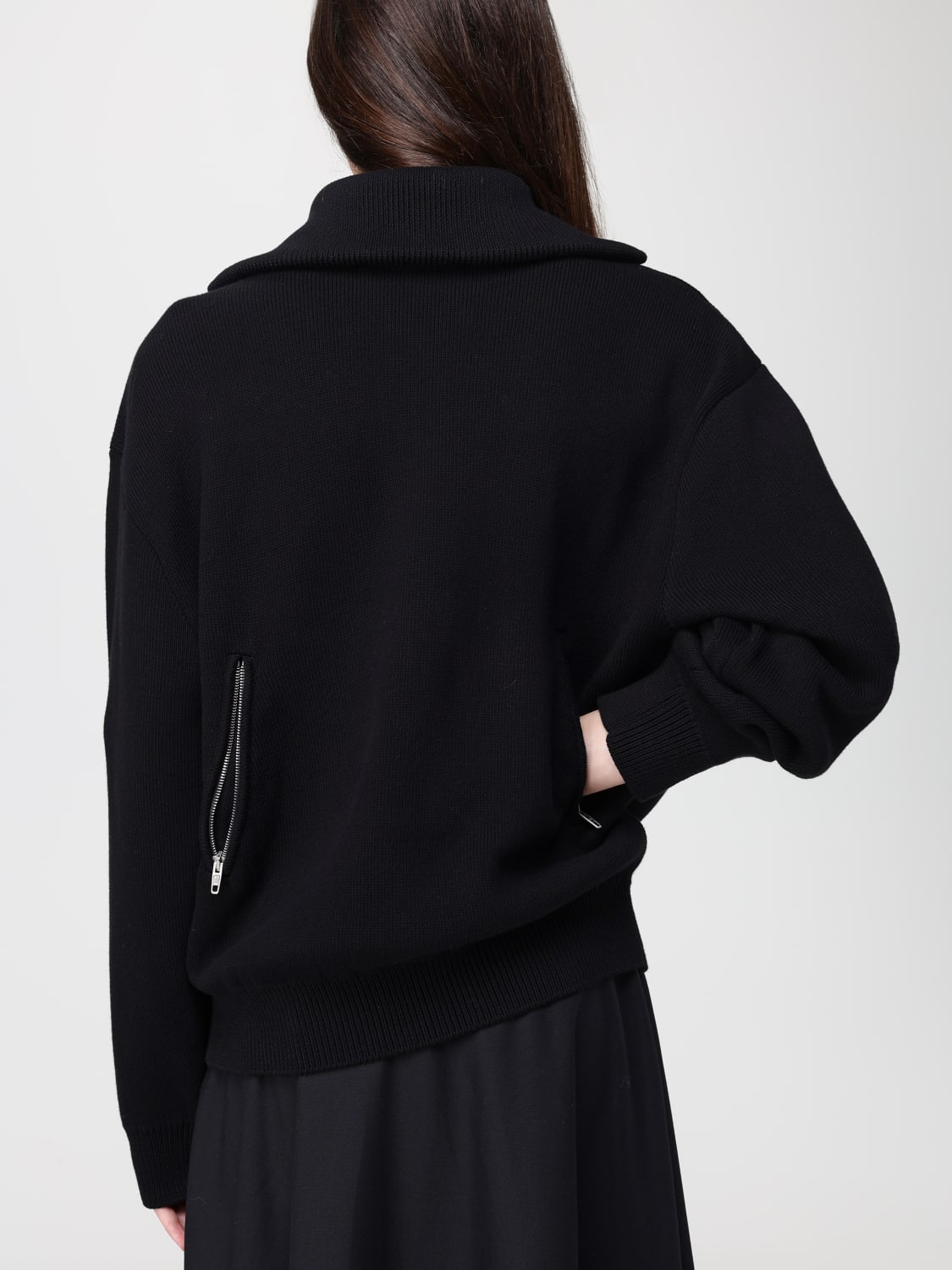 BALENCIAGA JUMPER: Sweatshirt woman Balenciaga, Black - Img 5