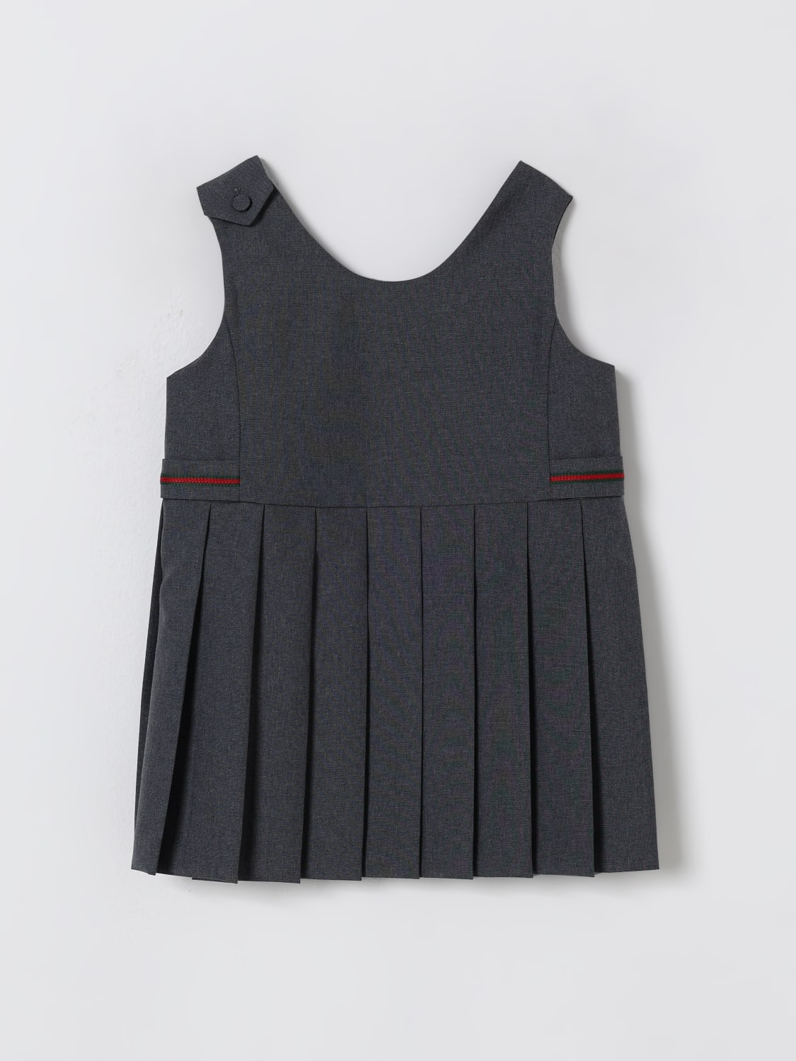 GUCCI ROMPER: Romper kids Gucci, Grey - Img 2