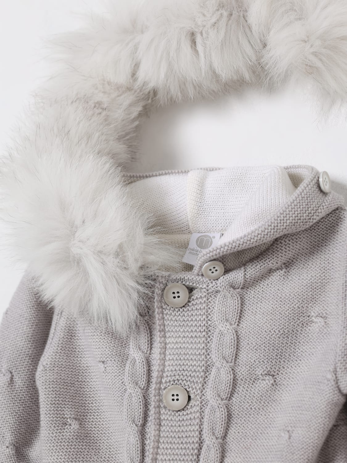 MARLÙ COUTURE MANTEL: Mantel kinder Marlù Couture, Grau - Img 3