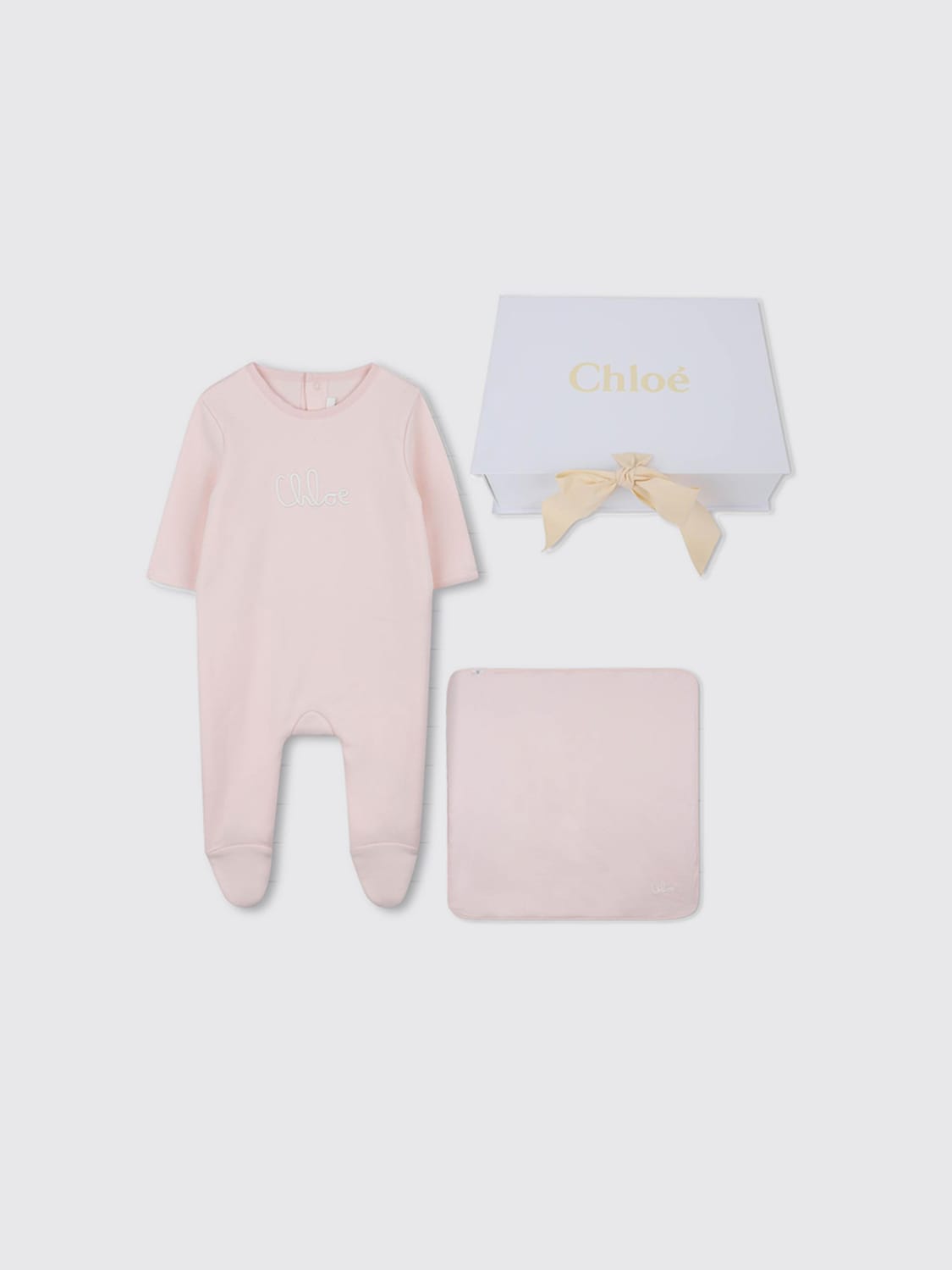 CHLOÉ JUMPSUIT: Tracksuits kids ChloÉ, Pink - Img 1