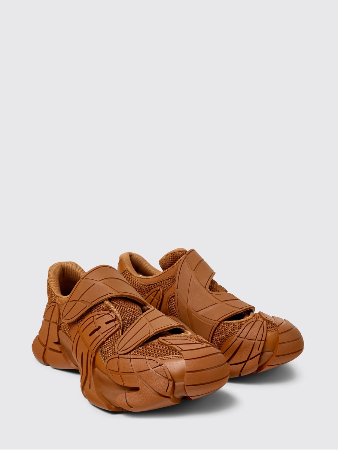 CAMPERLAB SNEAKERS: Sneakers Tormenta CamperLab in mesh riciclato , Marrone - Img 2