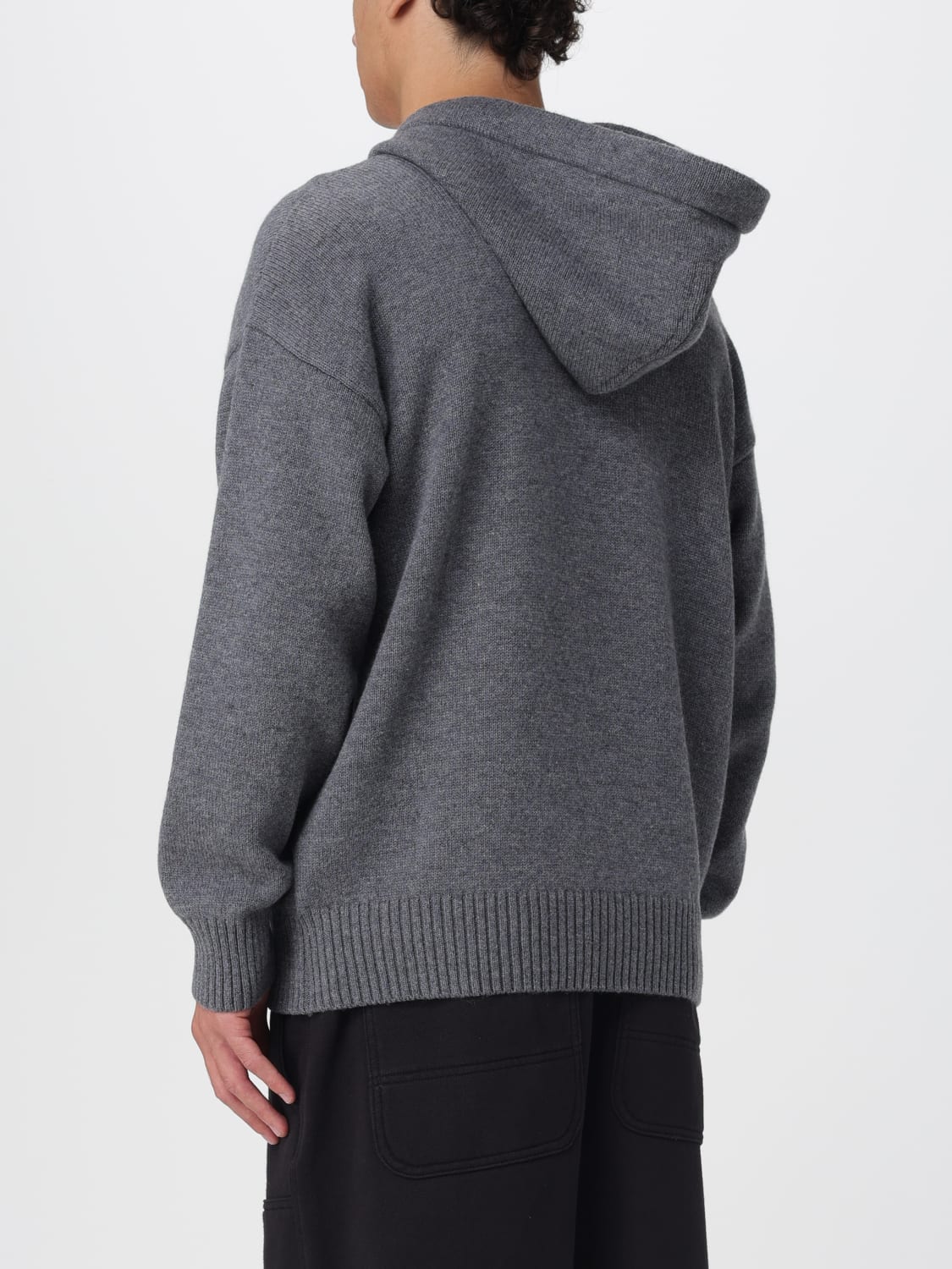 MSGM SWEATSHIRT: Sweater men MSGM, Grey - Img 2
