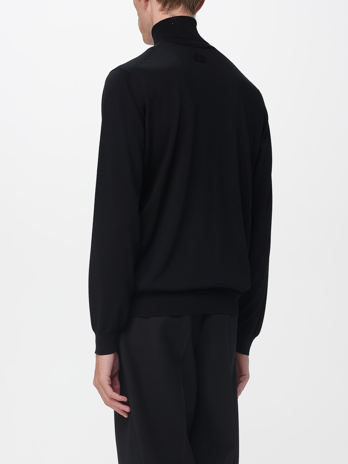 LARDINI SWEATER: Sweater men Lardini, Black - Img 2