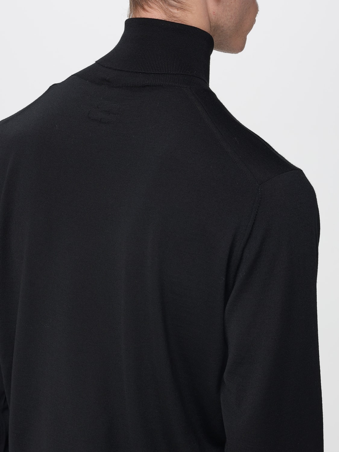 LARDINI SWEATER: Sweater men Lardini, Black - Img 3
