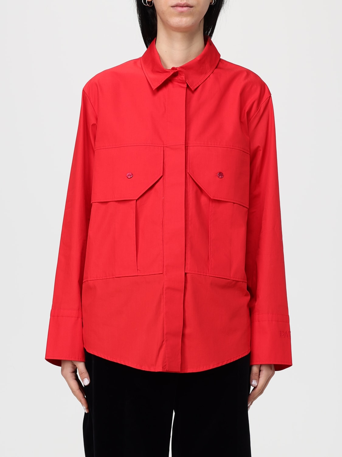 PATOU CAMISA: Top mujer Patou, Rojo - Img 1
