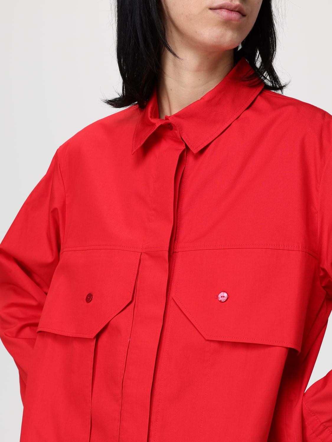 PATOU CAMISA: Top mujer Patou, Rojo - Img 4