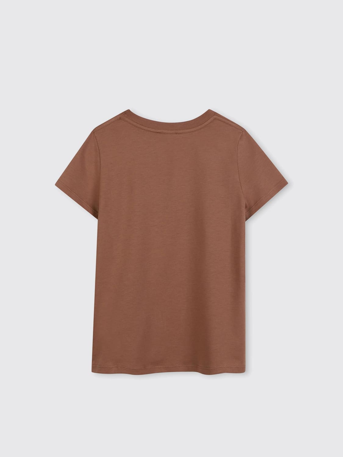 CHLOÉ T-SHIRT: Polo shirt kids ChloÉ, Brown - Img 2
