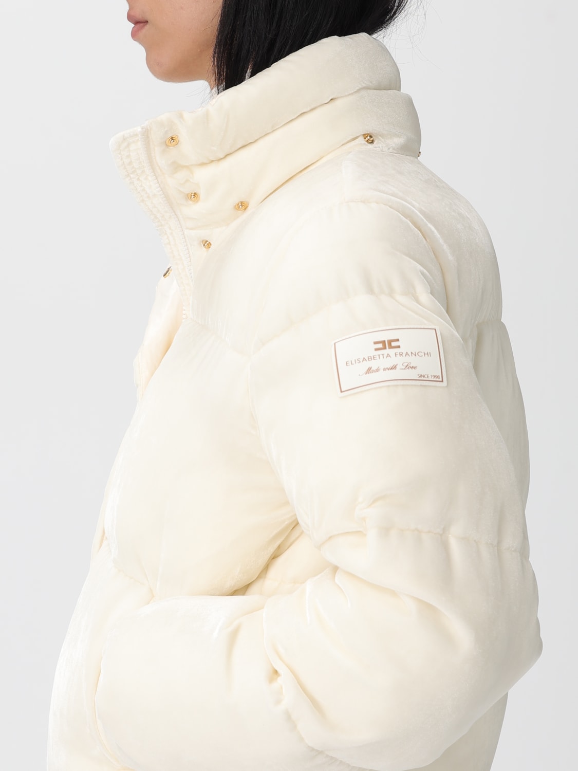 ELISABETTA FRANCHI JACKET: Blazer woman Elisabetta Franchi, White - Img 4