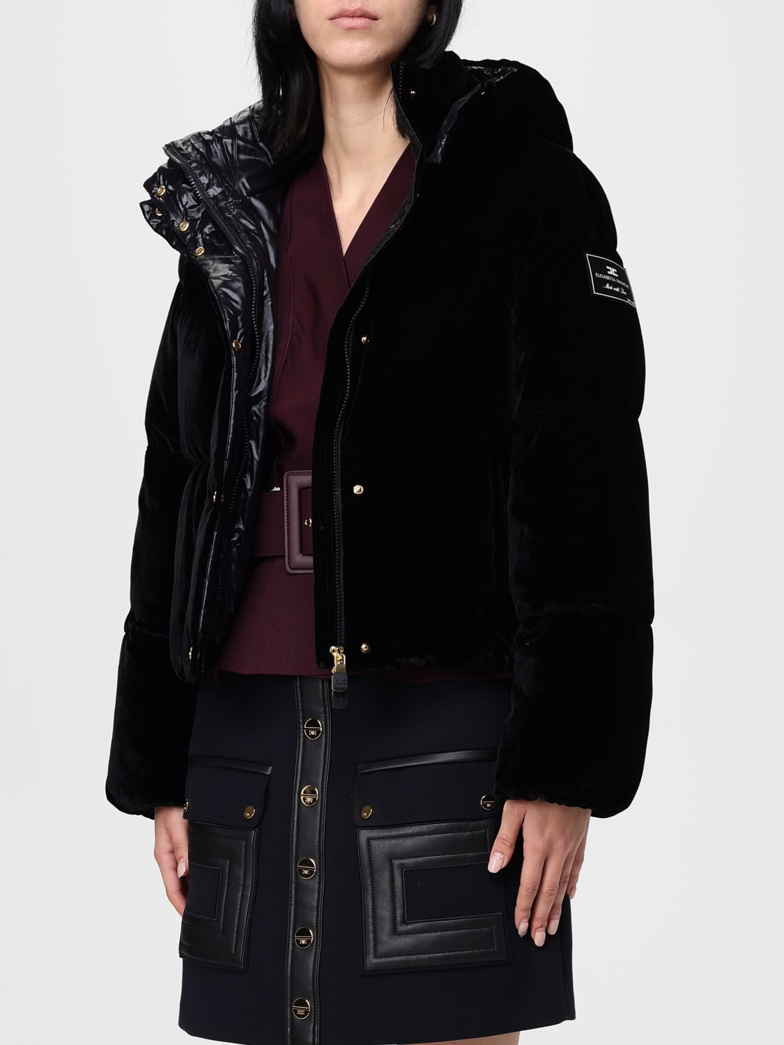 ELISABETTA FRANCHI JACKE: Blazer damen Elisabetta Franchi, Schwarz - Img 3