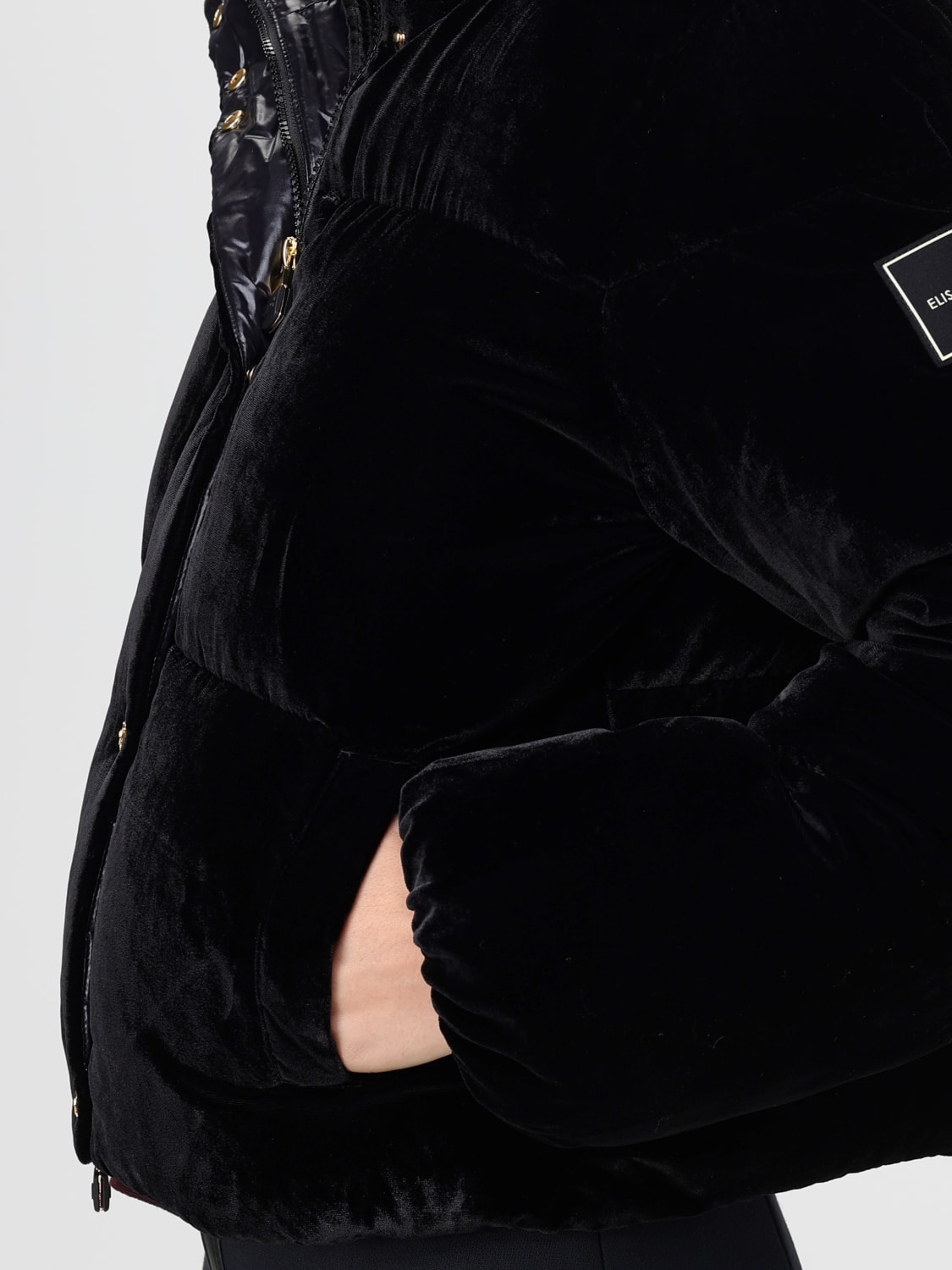 ELISABETTA FRANCHI JACKE: Blazer damen Elisabetta Franchi, Schwarz - Img 4