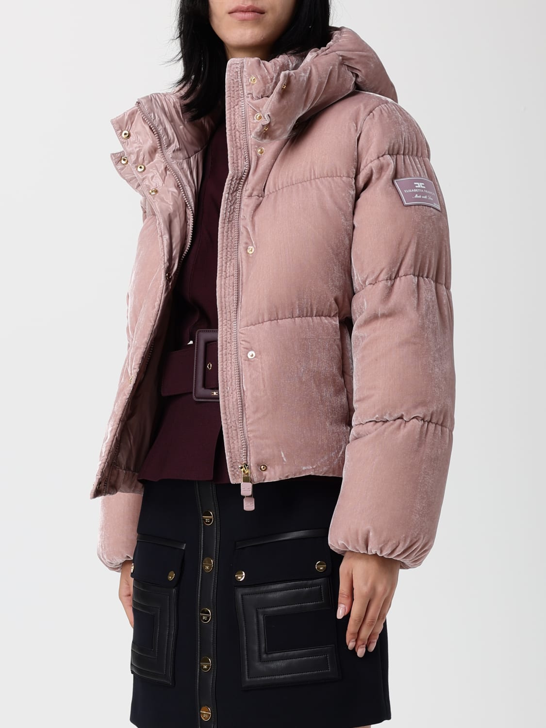 ELISABETTA FRANCHI JACKET: Blazer woman Elisabetta Franchi, Orange - Img 3