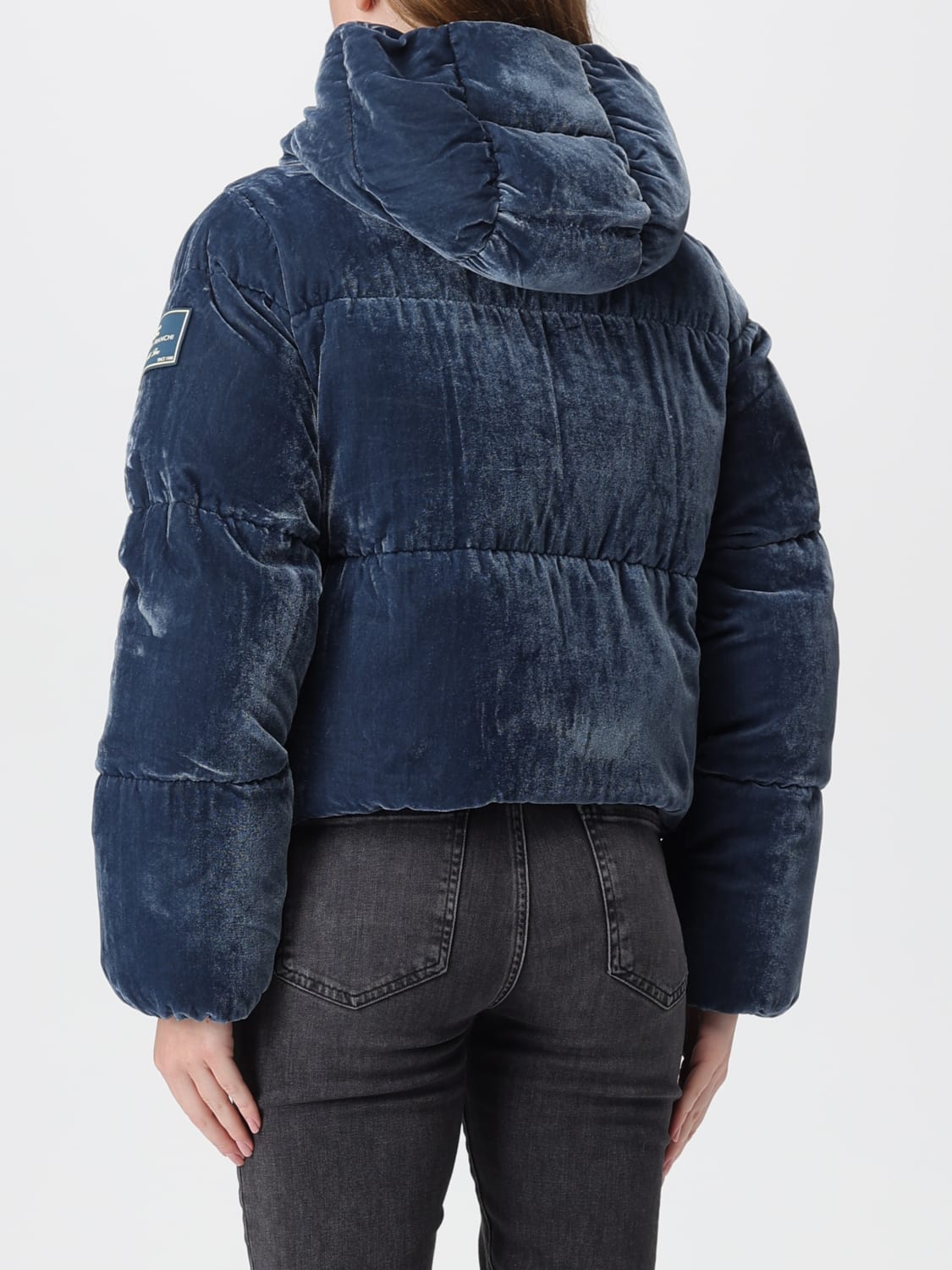 ELISABETTA FRANCHI JACKET: Blazer woman Elisabetta Franchi, Blue - Img 2