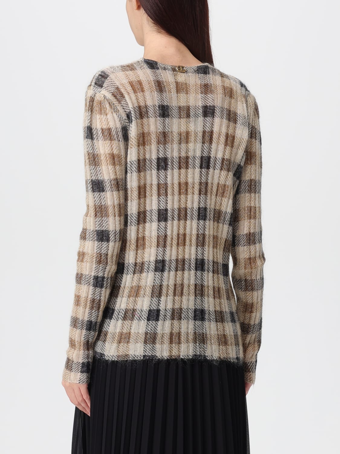 TWINSET SWEATER: Sweater woman Twinset, Camel - Img 2