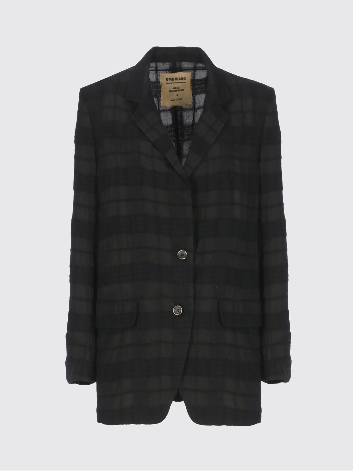 UMA WANG JACKET: Blazer woman Uma Wang, Black - Img 2
