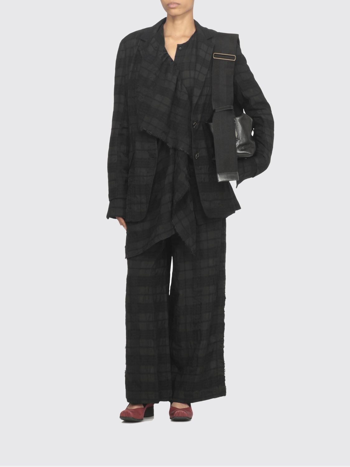 UMA WANG JACKET: Blazer woman Uma Wang, Black - Img 3