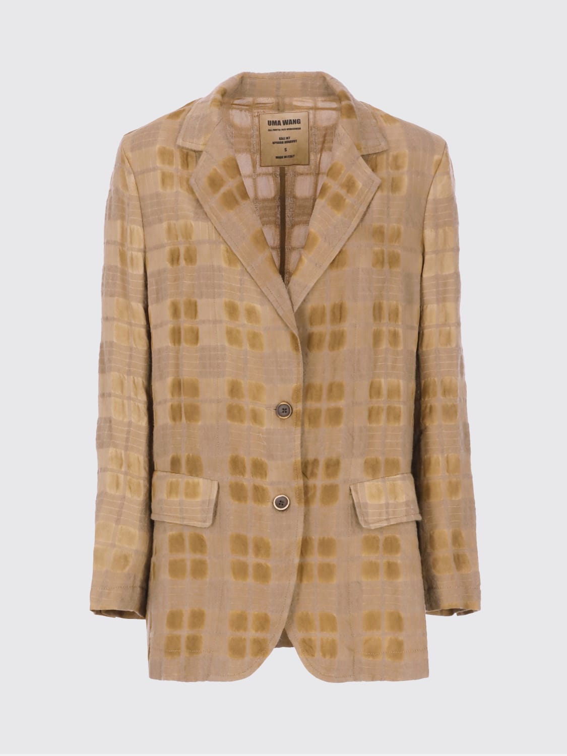 UMA WANG JACKET: Blazer woman Uma Wang, Beige - Img 2